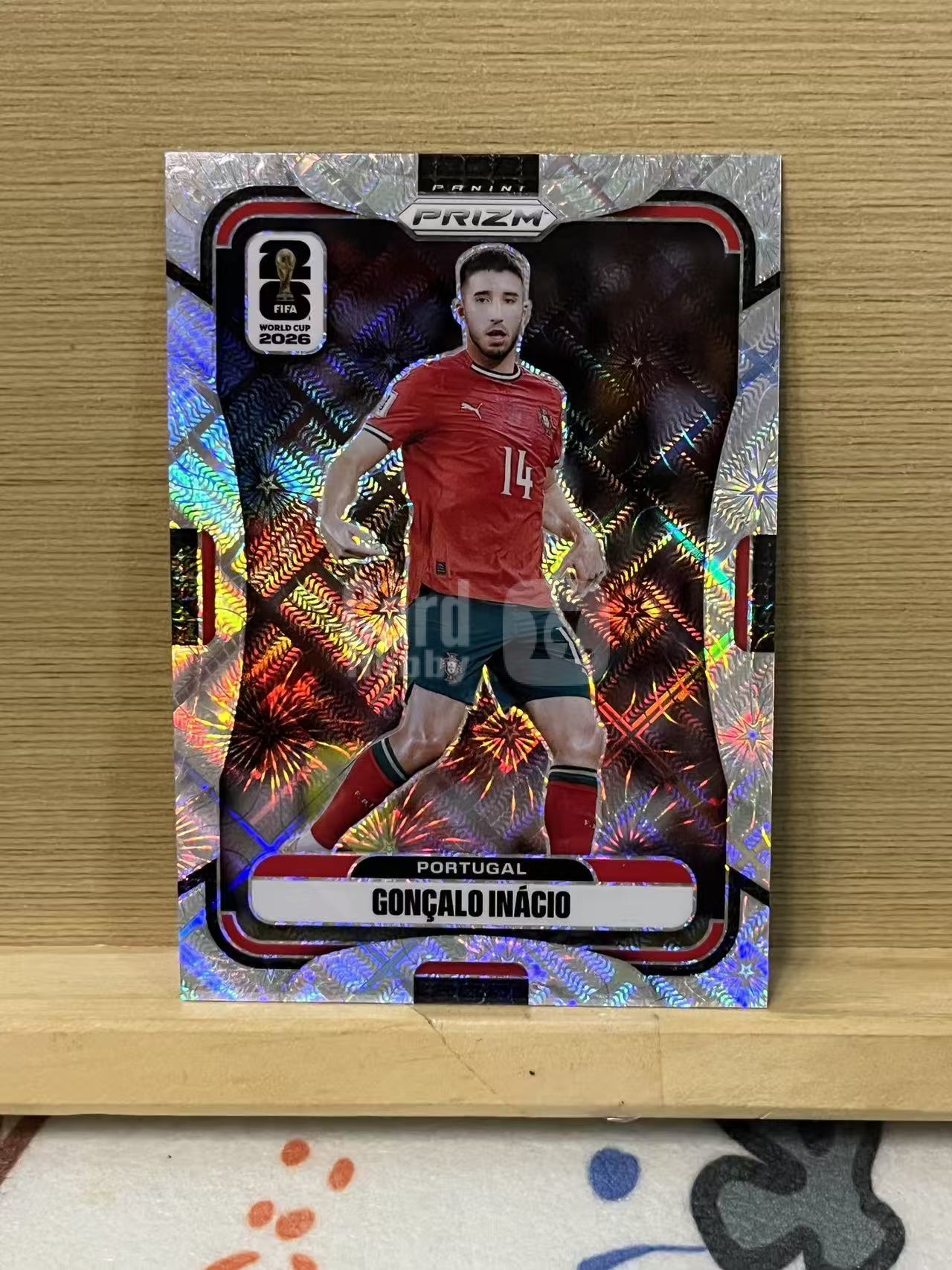 2026 Panini World Cup Prizm Gonçalo Inácio 伊纳西奥 葡萄牙 烟花折 银折 世界杯 实卡精美 卡品如图 LA-1