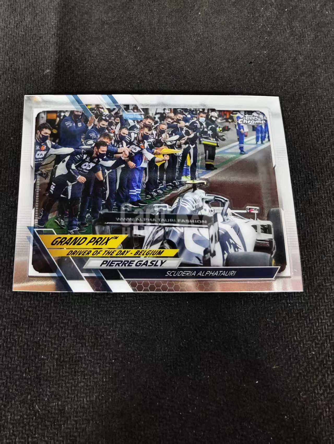 2021 Topps Chrome Pierre Gasly F1 皮埃尔 加斯利 划痕 边角瑕疵 #164