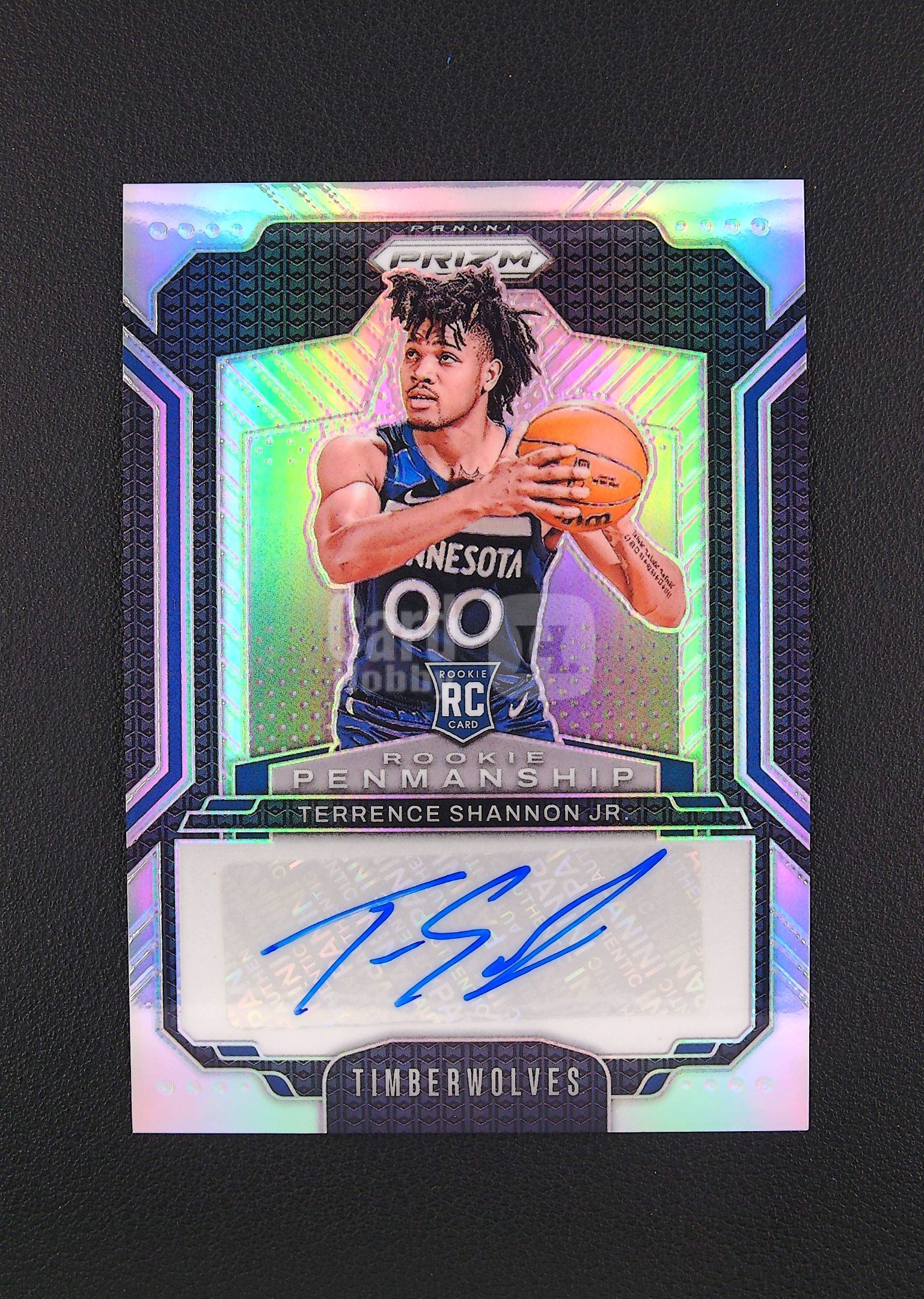 【古都代卖】 2024-25 Panini Prizm Terrence Shannon Jr. 小特伦斯 香农 森林狼 新秀 RC 签字 ...