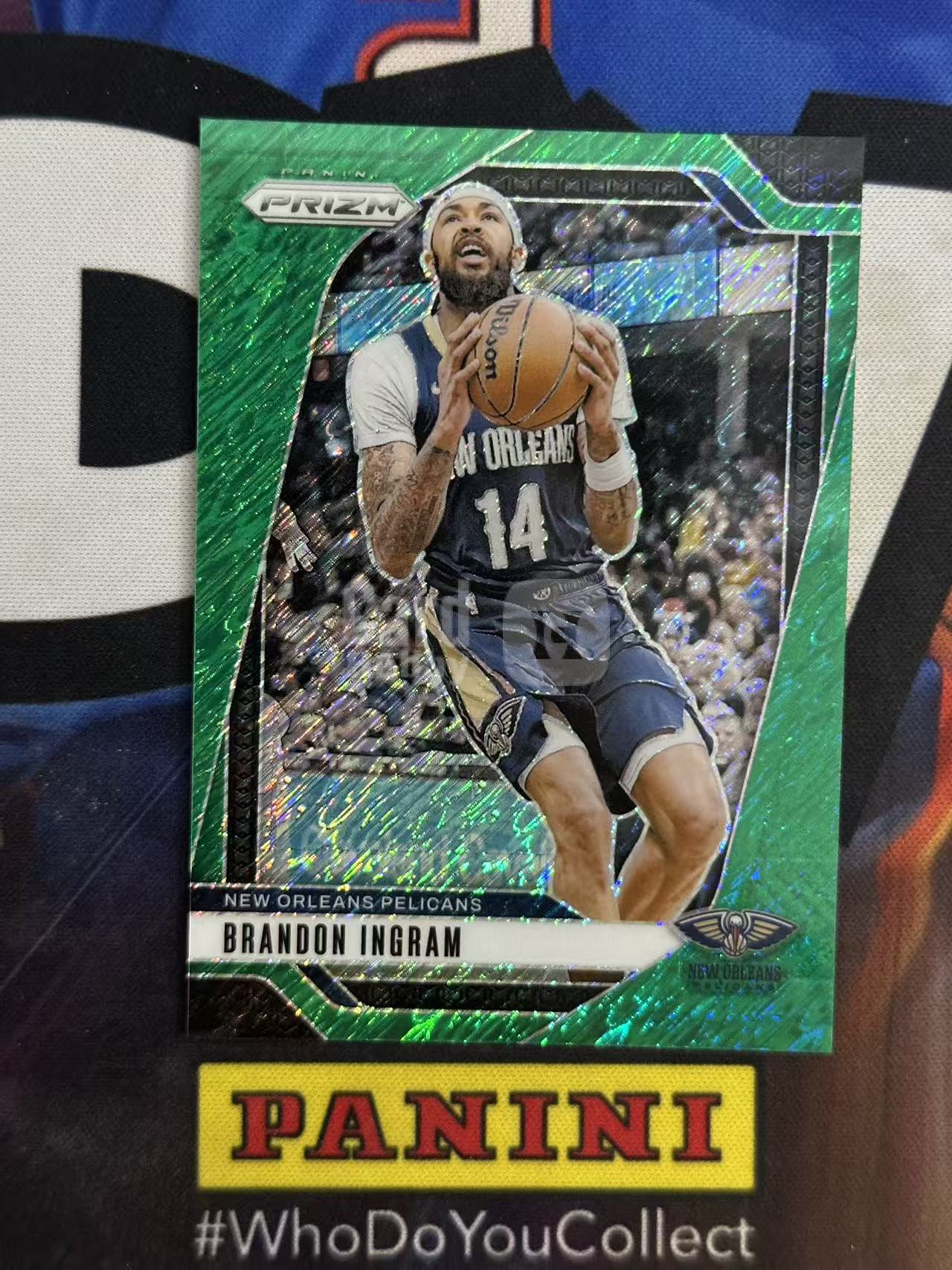 2024-25 Panini Prizm Brandon Ingram 【小猪包代卖】鹈鹕 1/5编 绿shimmer 先行独占 英格拉姆 base 凑套 印刷线如图 llt