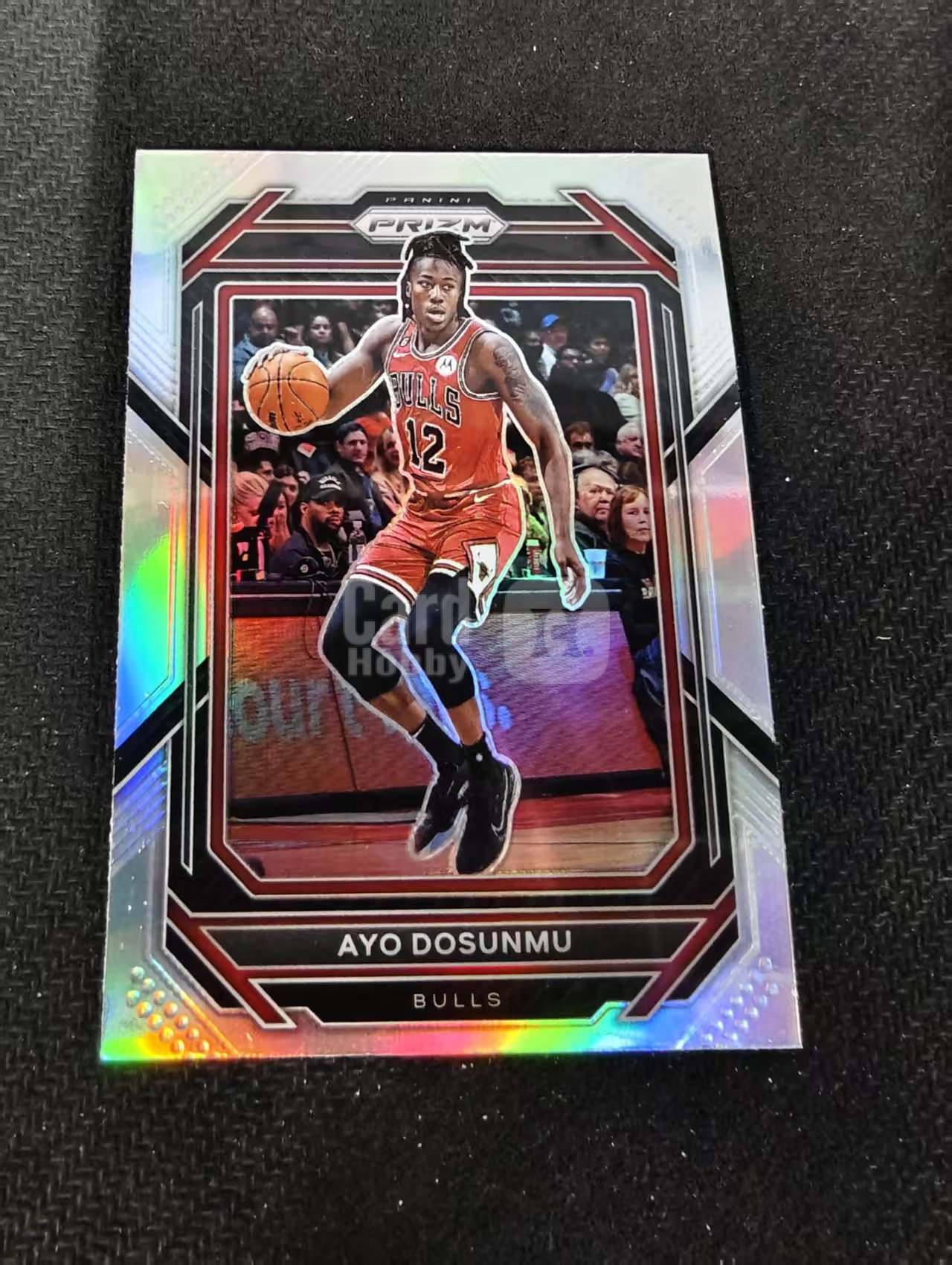 2022-23 Panini Prizm Ayo Dosunmu 阿约 多孙穆 公牛 银折 PZ 划痕 边角瑕疵 #81