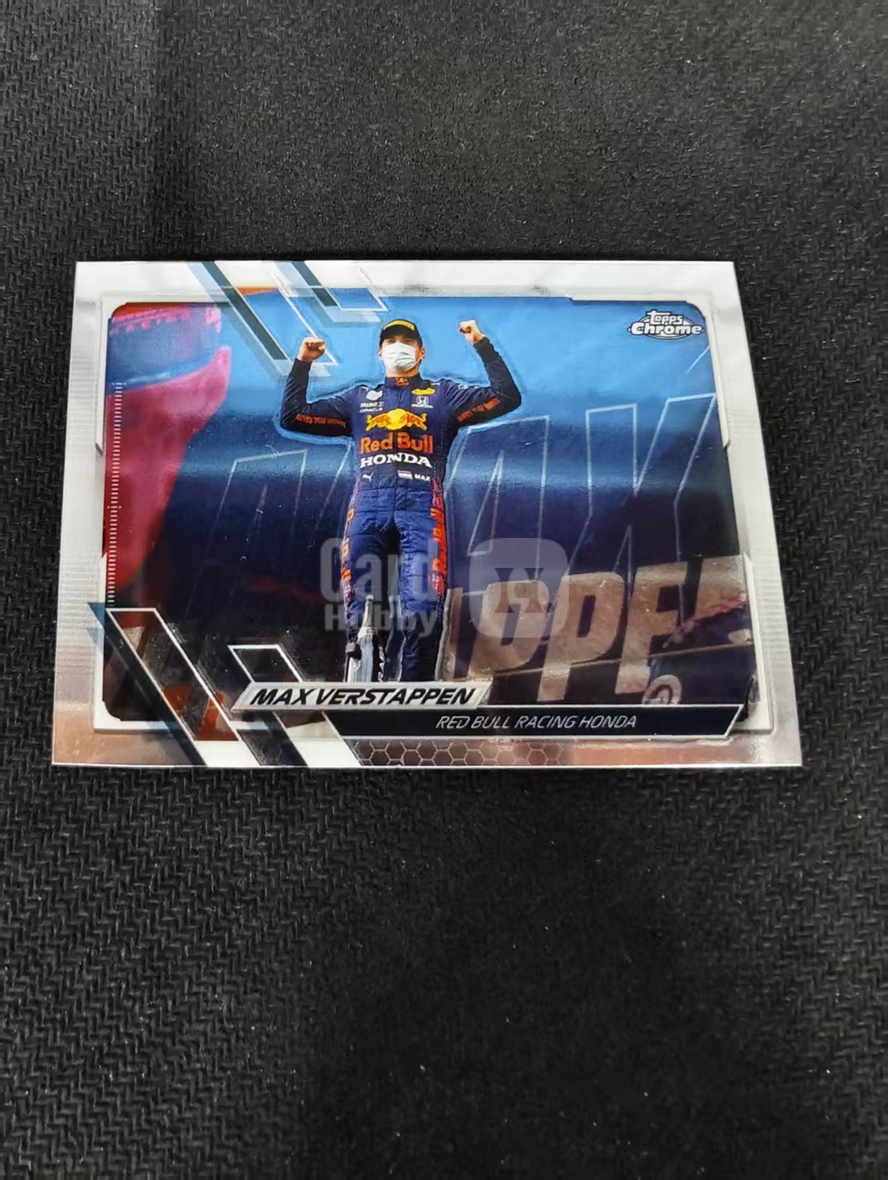 2021 Topps Chrome Max Verstappen F1 维斯塔潘 红牛 划痕 边角瑕疵 #48