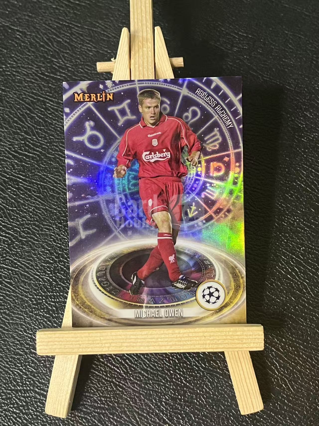 2024 Topps merlin Michael Owen 迈克尔 欧文 特卡 欧冠 梅林 银折 实卡精美 卡品如图 LZ5
