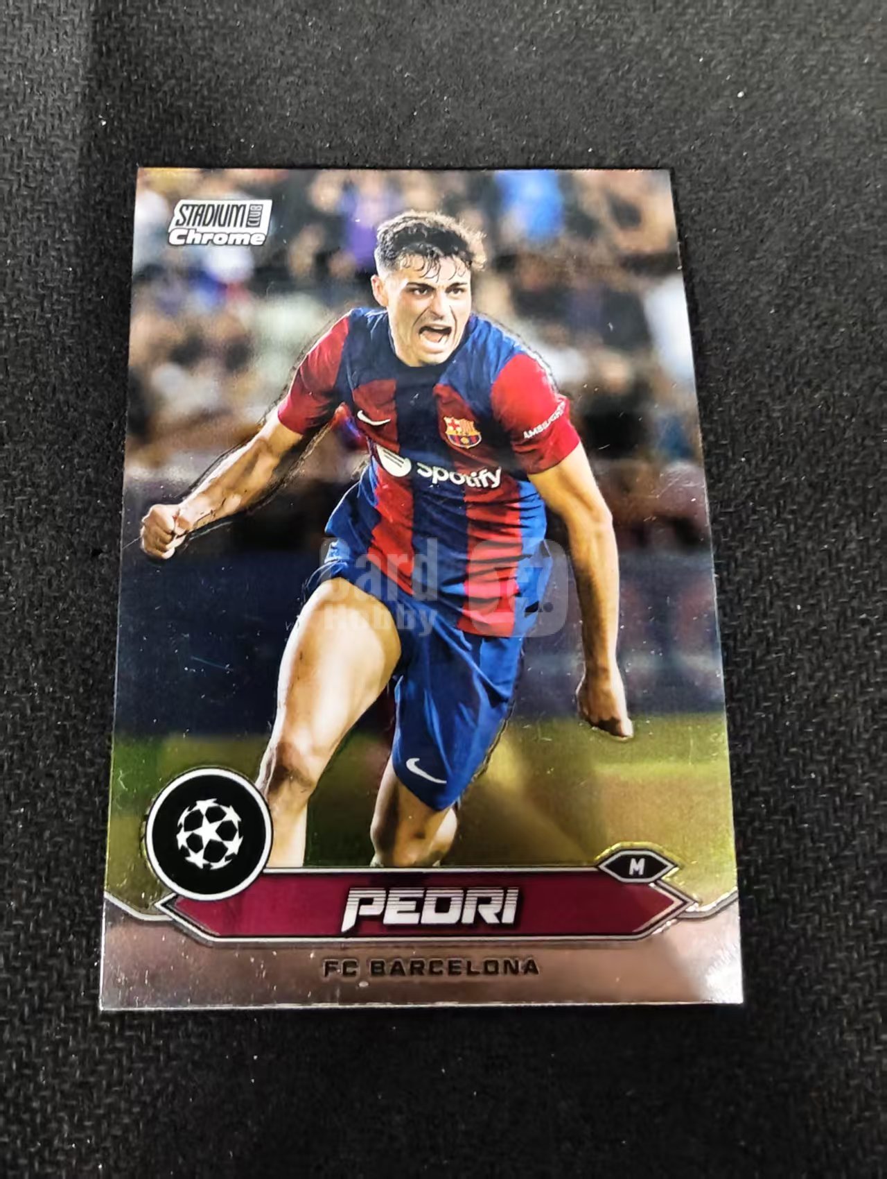 【可合并,不累计】2024 Topps Stadium Club Chrome Pedri 佩德里 巴萨 竞技场 欧冠 不保卡品 介意勿拍 #74