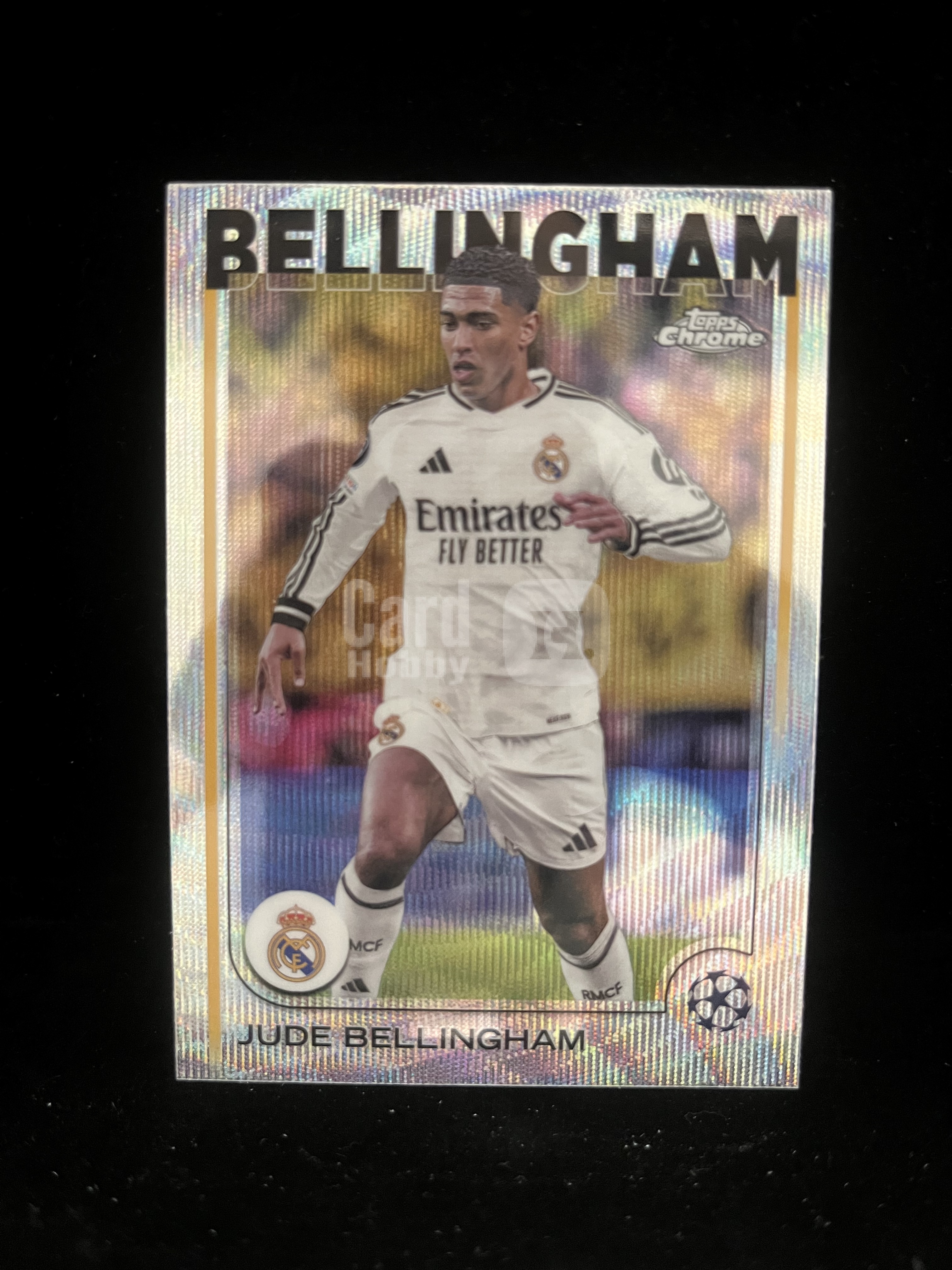免费代拍 2025 Topps Chrome 欧冠 贝林厄姆 Jude Bellingham 折射 卡品如图#A015