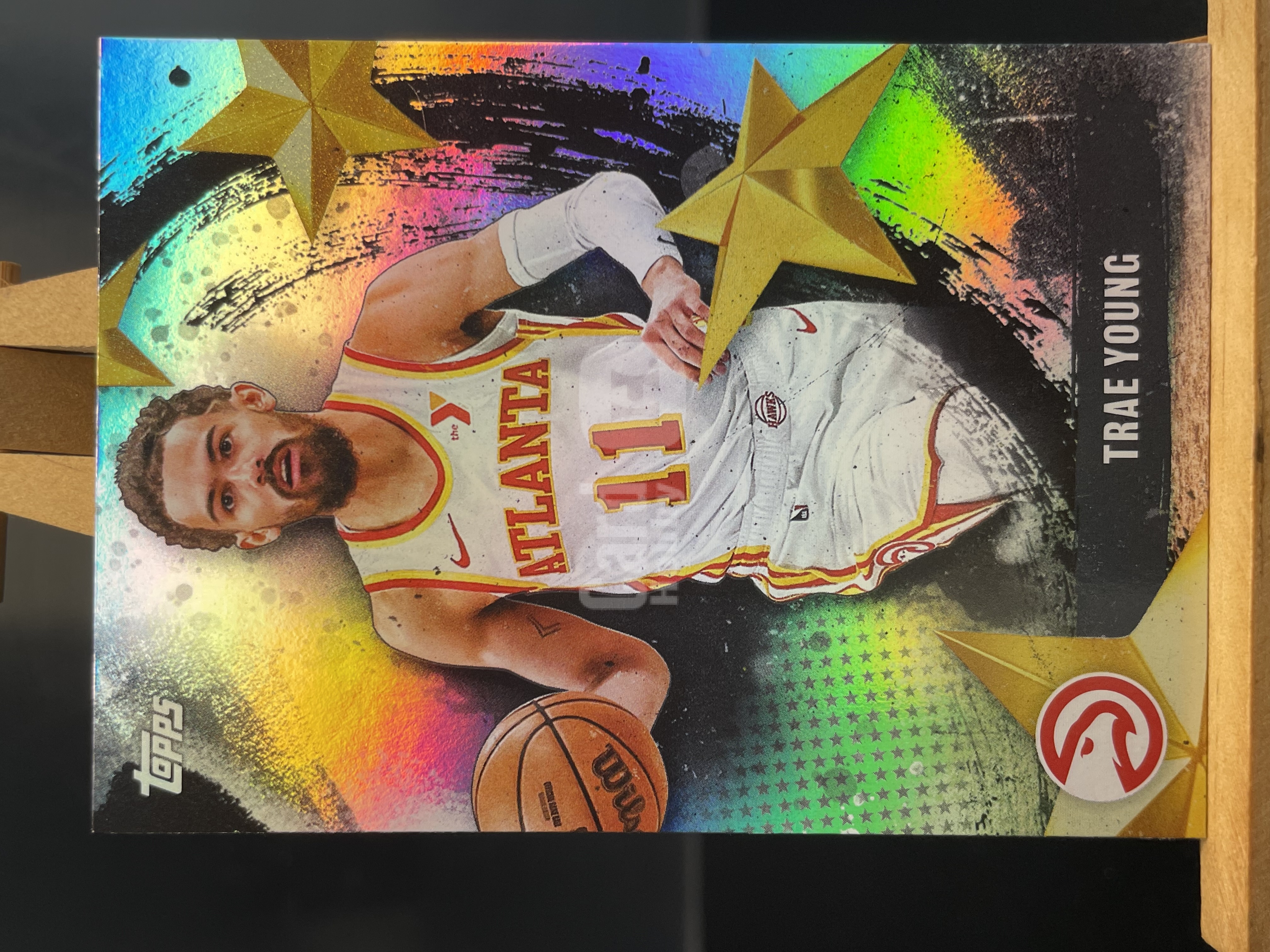 (A10) 2025 TOPPS 特卡 折射 吹杨 特雷杨 老鹰 近期大热球星 收藏凑套必备 卡品如图 !!!