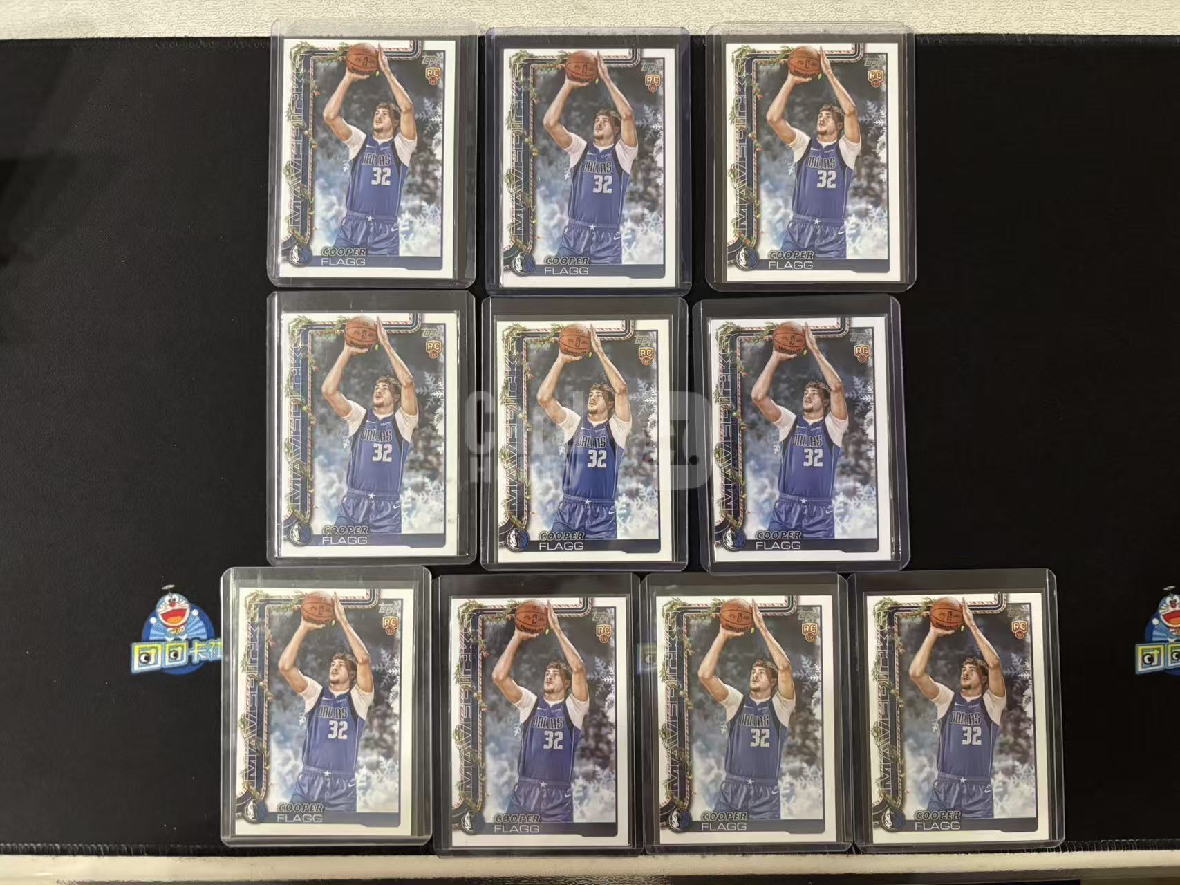 【星辰】TOPPS 25-26 FLAGSHIP系列 圣诞 雪花 COOPER FLAGG RC 新秀 库珀 弗拉格 独行侠 BASE 10张 打包 不保卡品 LOT3