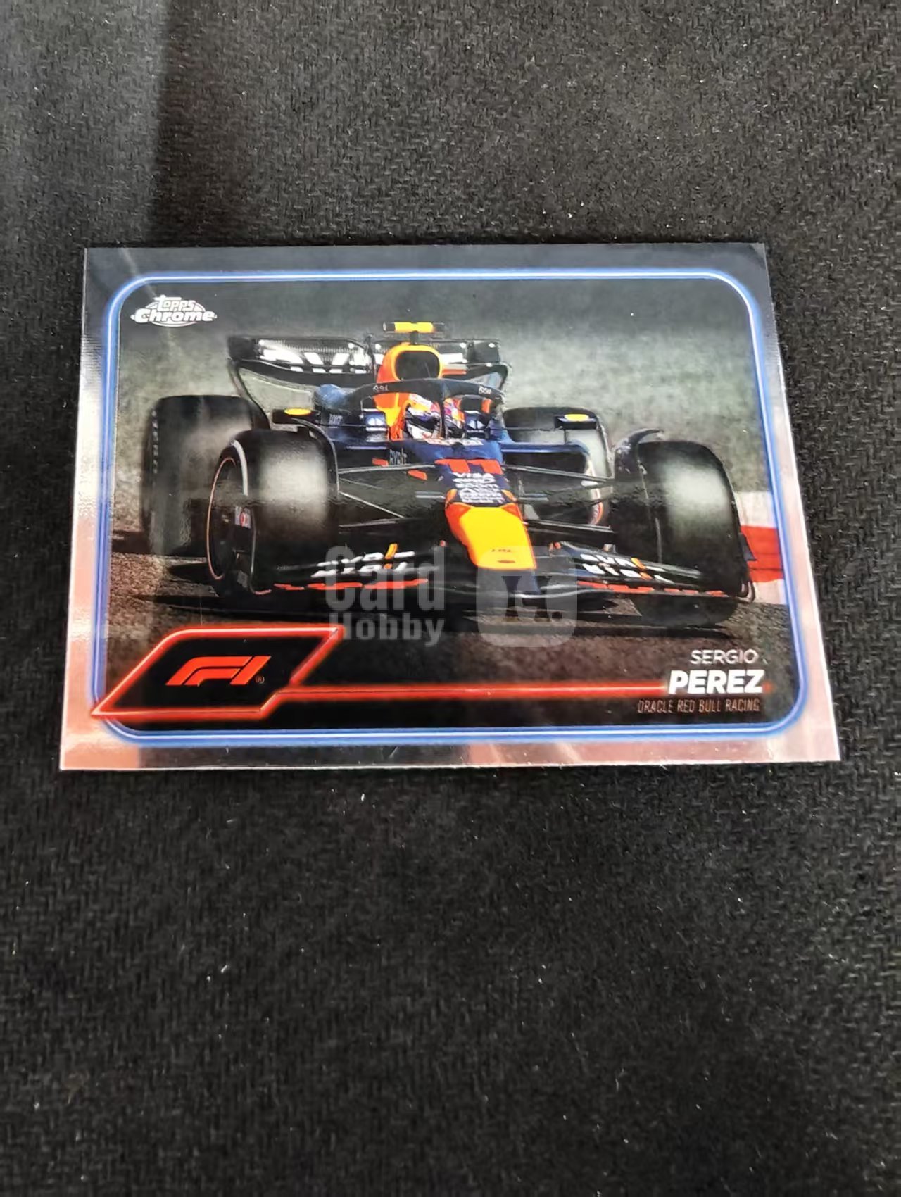 2024 Topps Chrome F1 Sergio Perez 红牛车队 塞尔吉奥 佩雷兹 划痕 边角瑕疵 #74
