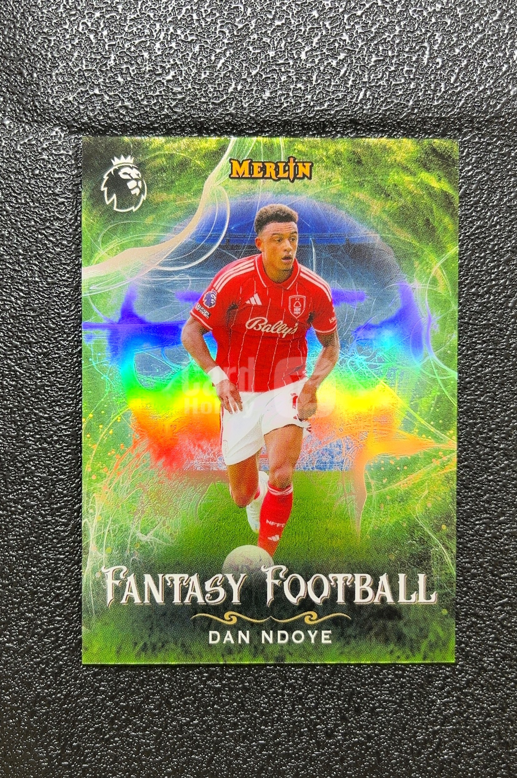 【岛屿拍卖】2026 Topps Merlin Fantasy Football 幻想足球 Dan Ndoye 丹·恩多耶 绿折 折射 卡品如图 高价值 #FF-32 0001#33