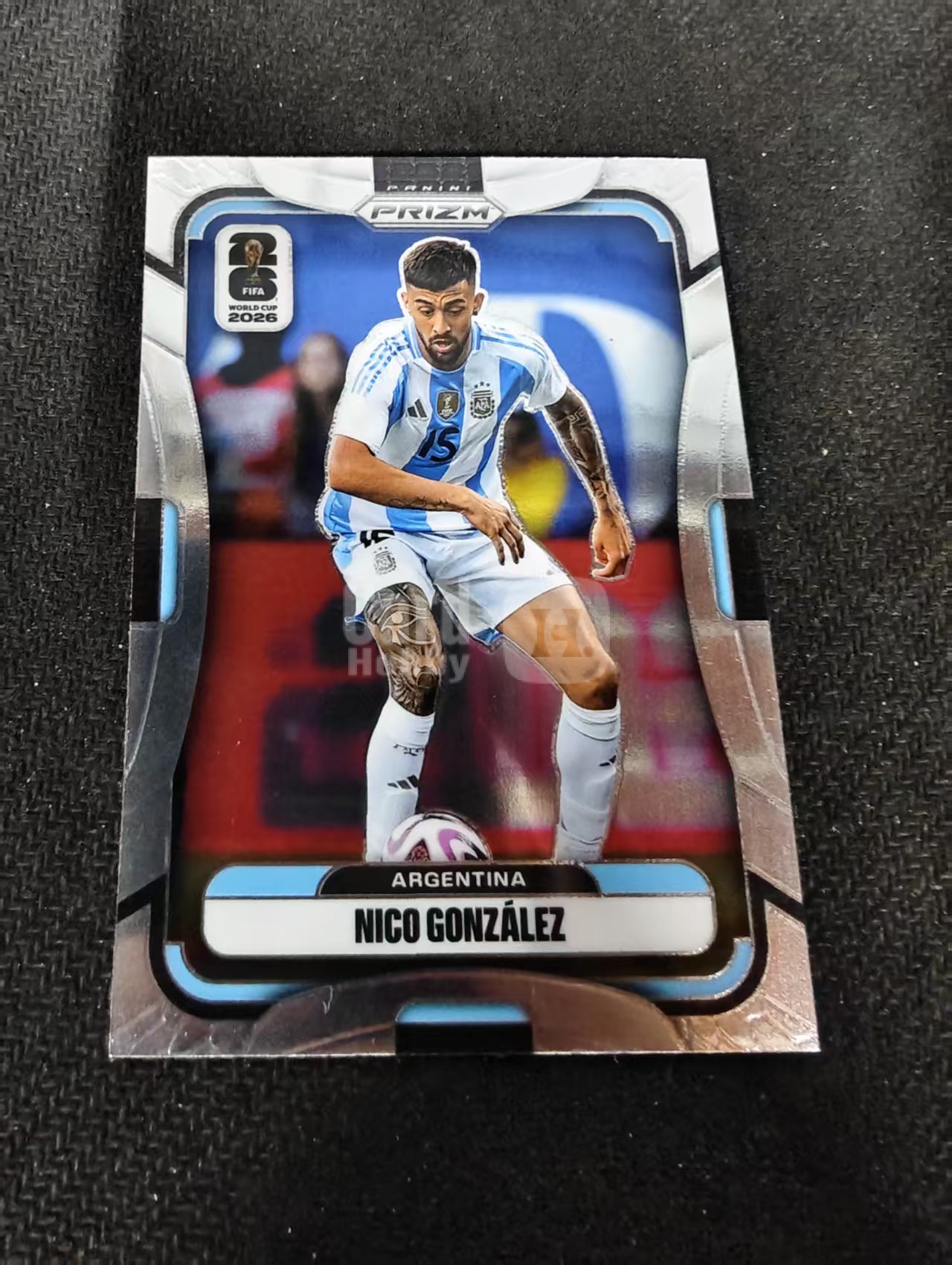 2026 Panini World Cup Prizm Nico Gonzalez 世界杯PZ 阿根廷 尼科 冈萨雷斯 PZ世界杯 划痕 边角瑕疵#16