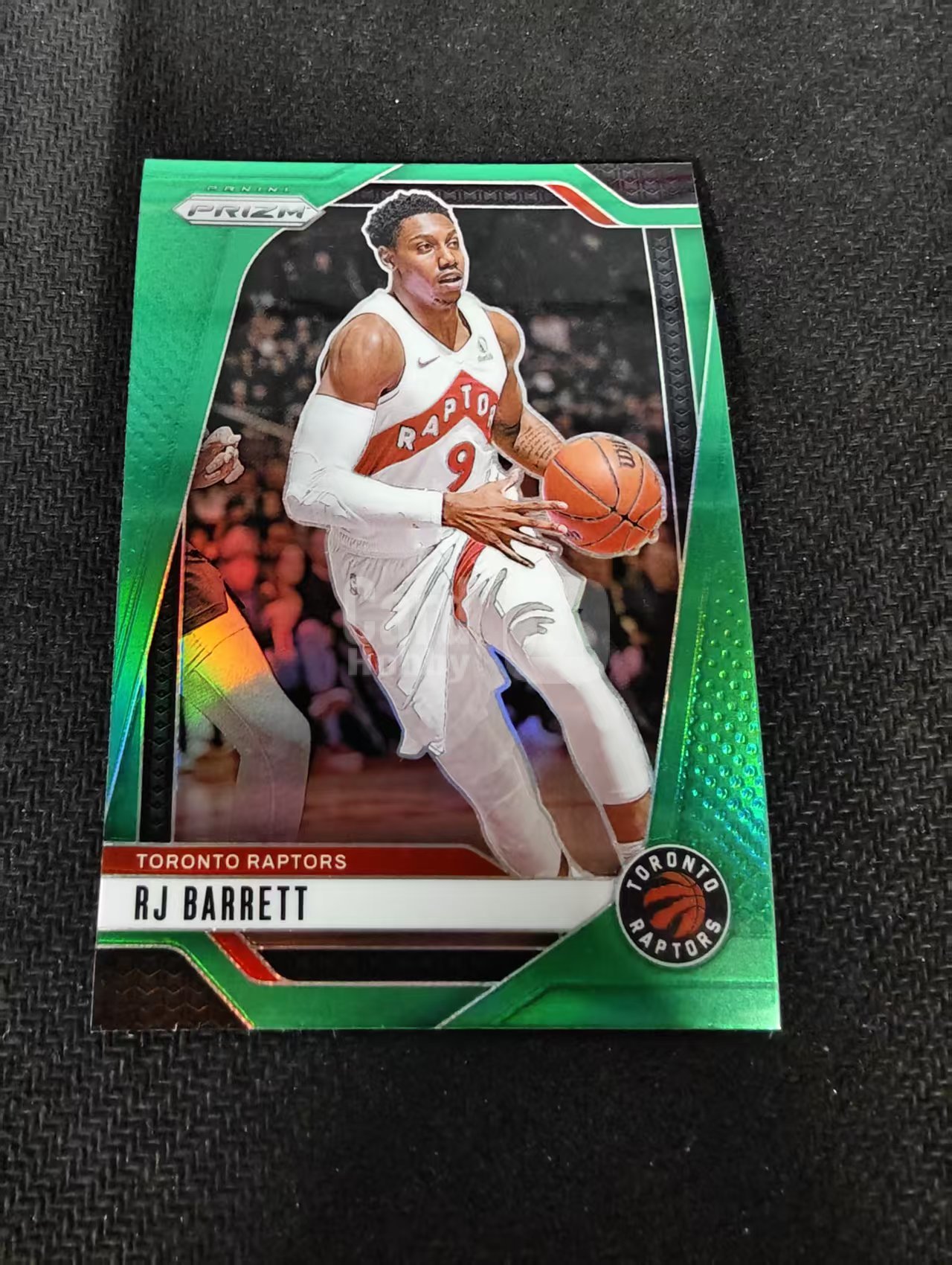 2024-25 Panini Prizm RJ Barrett 猛龙 RJ 巴雷特 绿折 PZ 划痕 边角瑕疵 #101