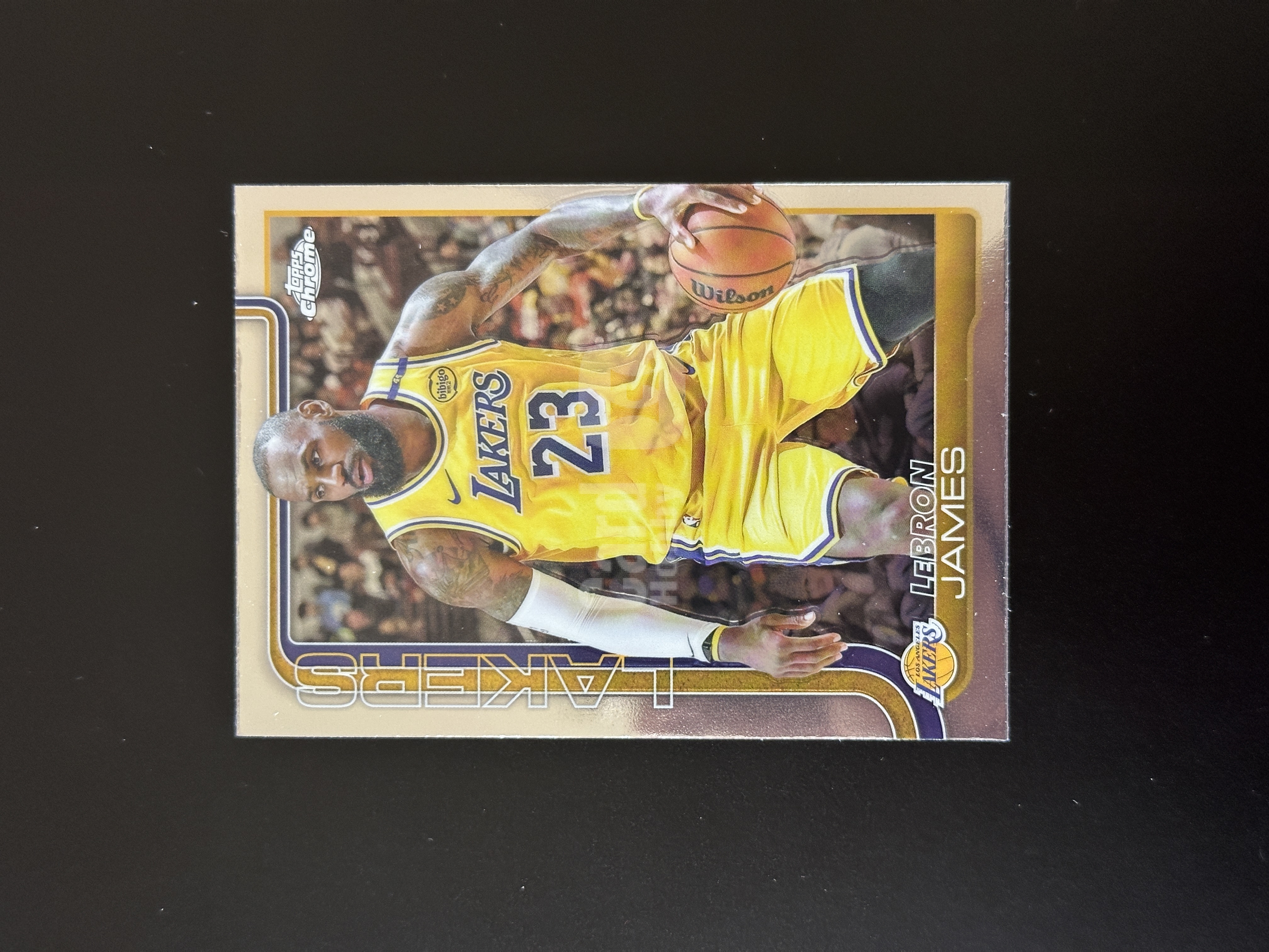 2025 Topps Chrome LeBron James TC元年 湖人 勒布朗 詹姆斯 编号127 小皇帝 总冠军 FMVP 收藏必备 卡品如图