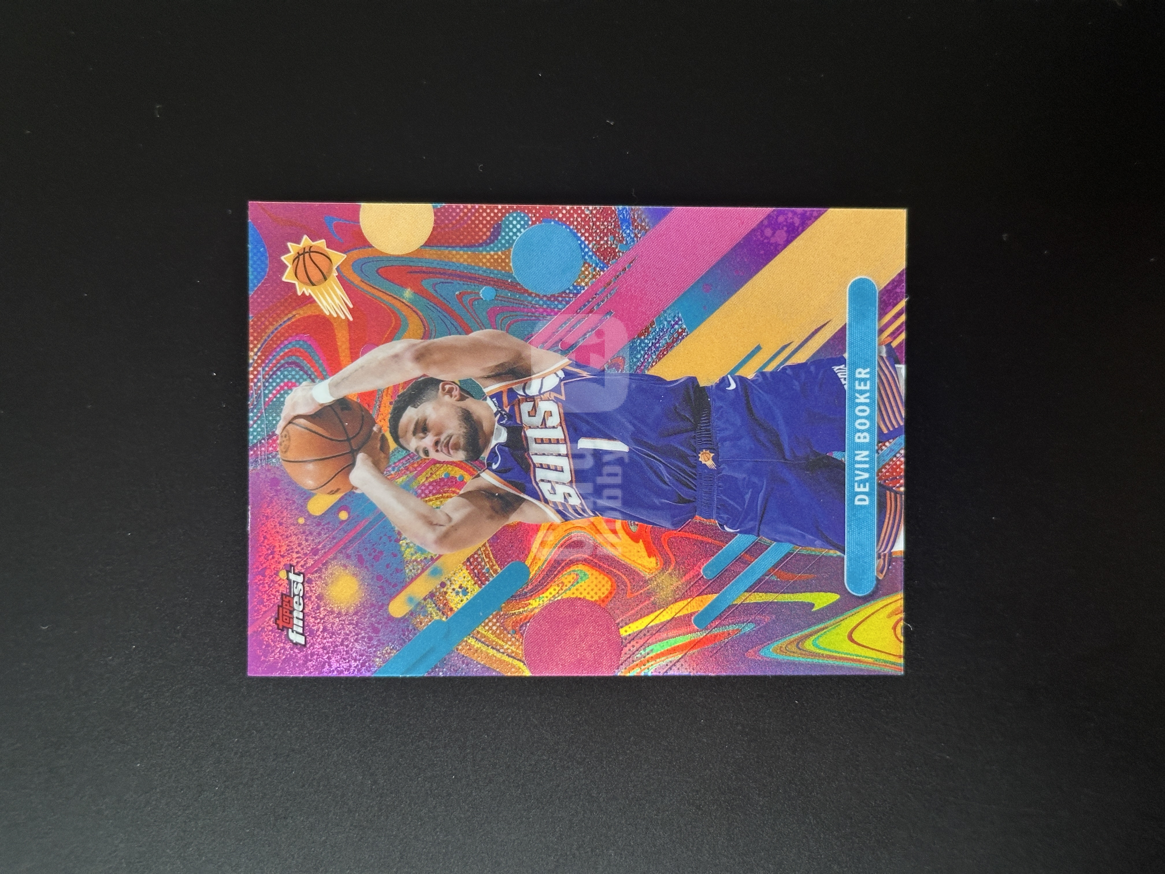 2026 Topps Finest Devin Booker 太阳 布克 德文 编号82 油漆折 涂鸦折 收藏必备 卡品如图