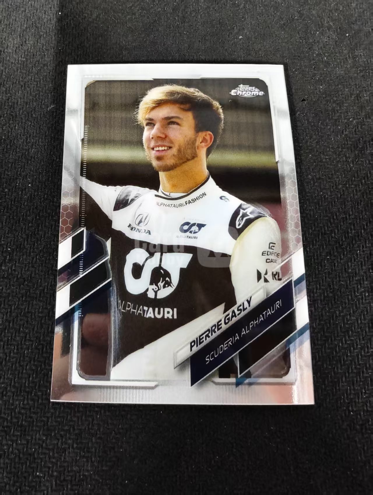 2021 Topps Chrome Pierre Gasly F1 皮埃尔 加斯利 划痕 边角瑕疵 #30