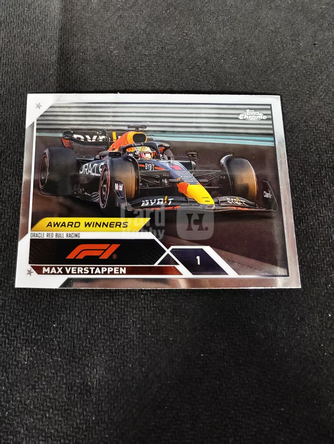 2023 Topps Chrome F1 Max Verstappen 维斯塔潘 红牛 划痕 边角瑕疵 #189