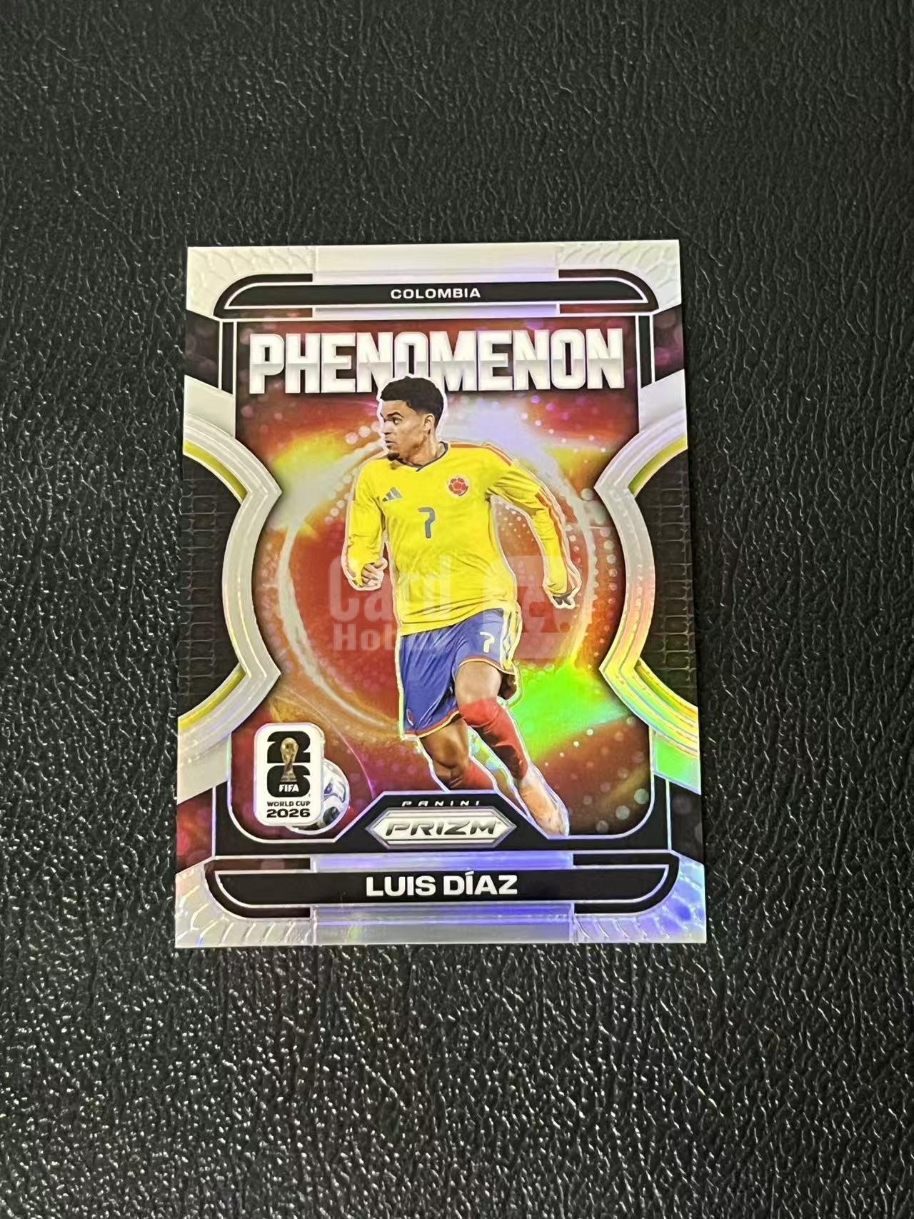 2026 Panini Prizm Fifa World Cup luis diaz 路易斯 迪亚兹 利物浦 拜仁 特卡 哥伦比亚 世界杯 银折 实卡精美 卡品如图 LZ8