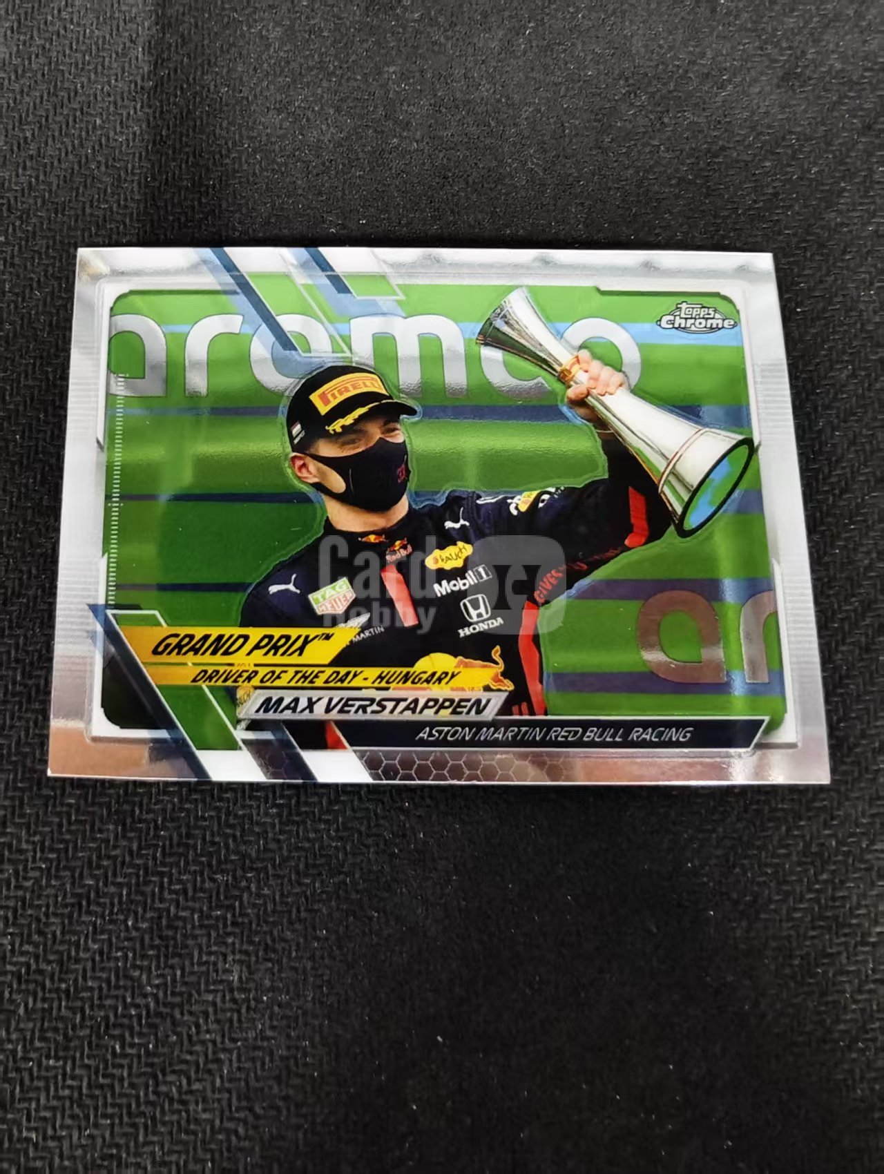 2021 Topps Chrome Max Verstappen F1 维斯塔潘 红牛 划痕 边角瑕疵 #168