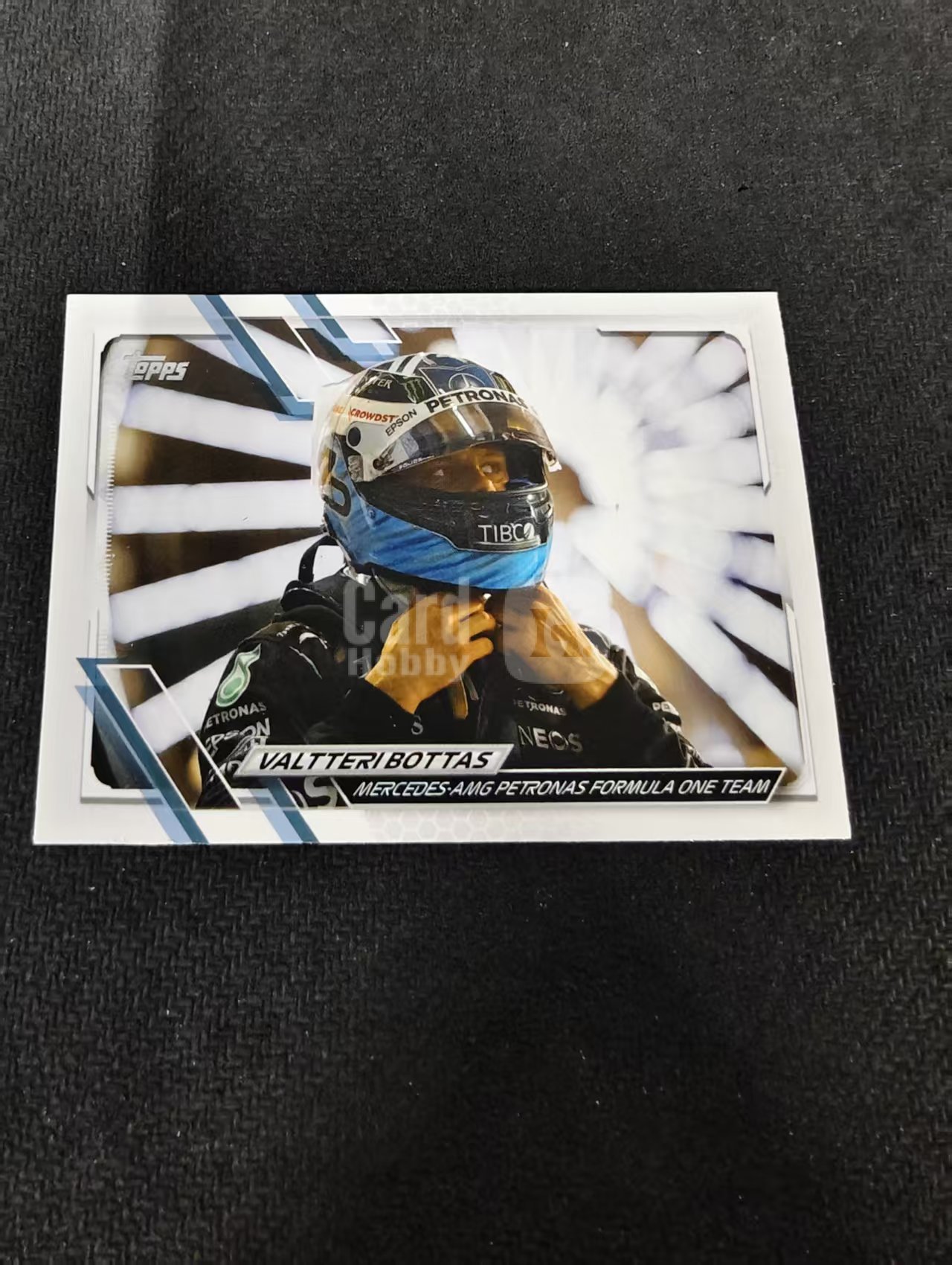 2021 Topps Chrome Valtteri Bottas F1 瓦尔特里 博塔斯 划痕 边角瑕疵 @21