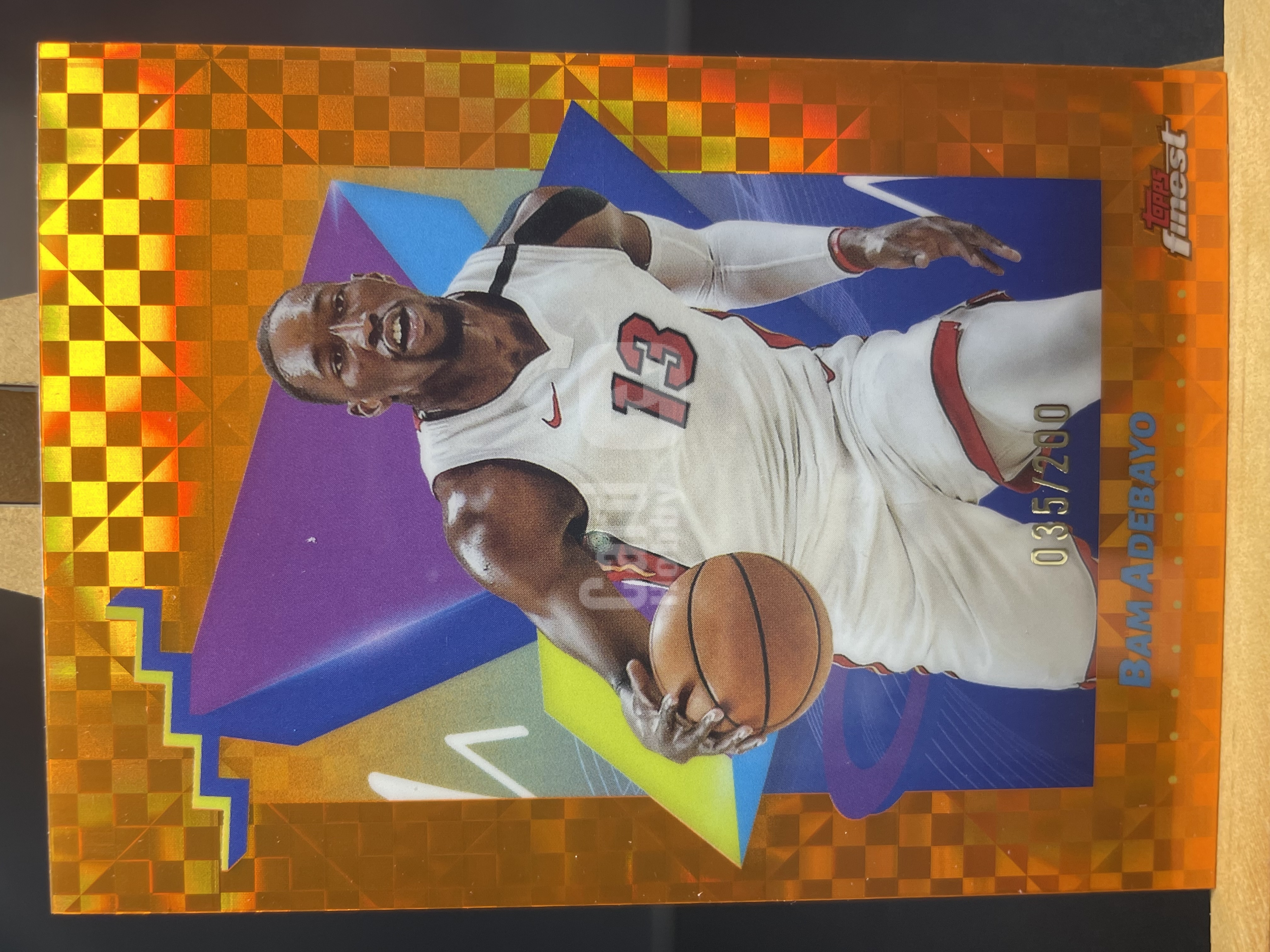 (B6) 2025 TOPPS 折射  限量*/200编  巴姆 阿德巴约  近期大热球星 收藏凑套必备 卡品如图 ！！！