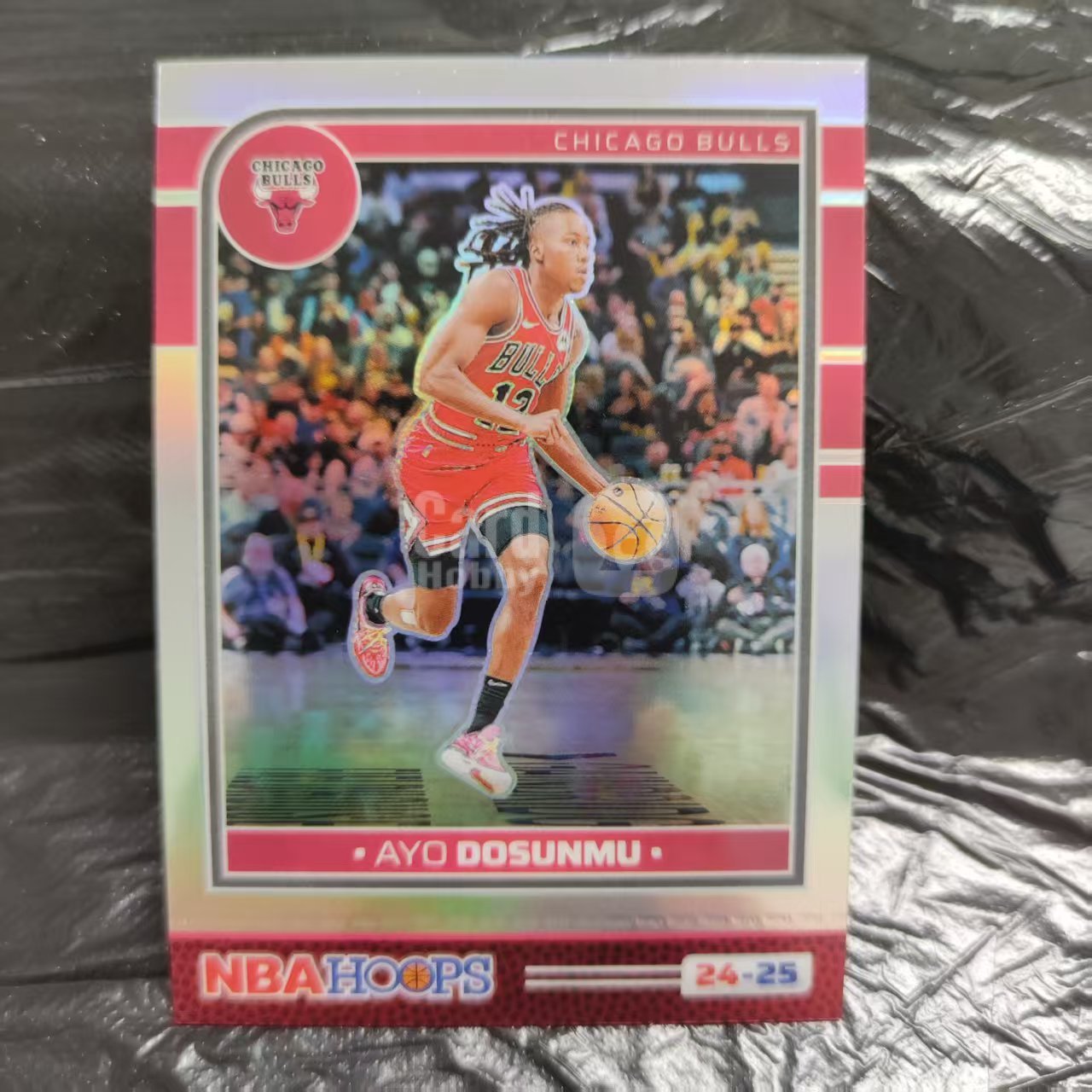 2024-25 Panini Hoops Ayo Dosunmu 阿约 多孙姆 银折 折射 公牛队 收藏必备 可累计 回收球星卡