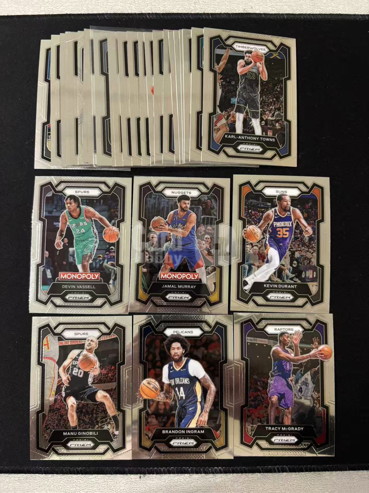 【星辰】PANINI 多年份 PRIZM系列 唐斯 大富翁 瓦塞尔 穆雷 杜兰特 吉诺比利 英格拉姆 麦迪 等 LOT