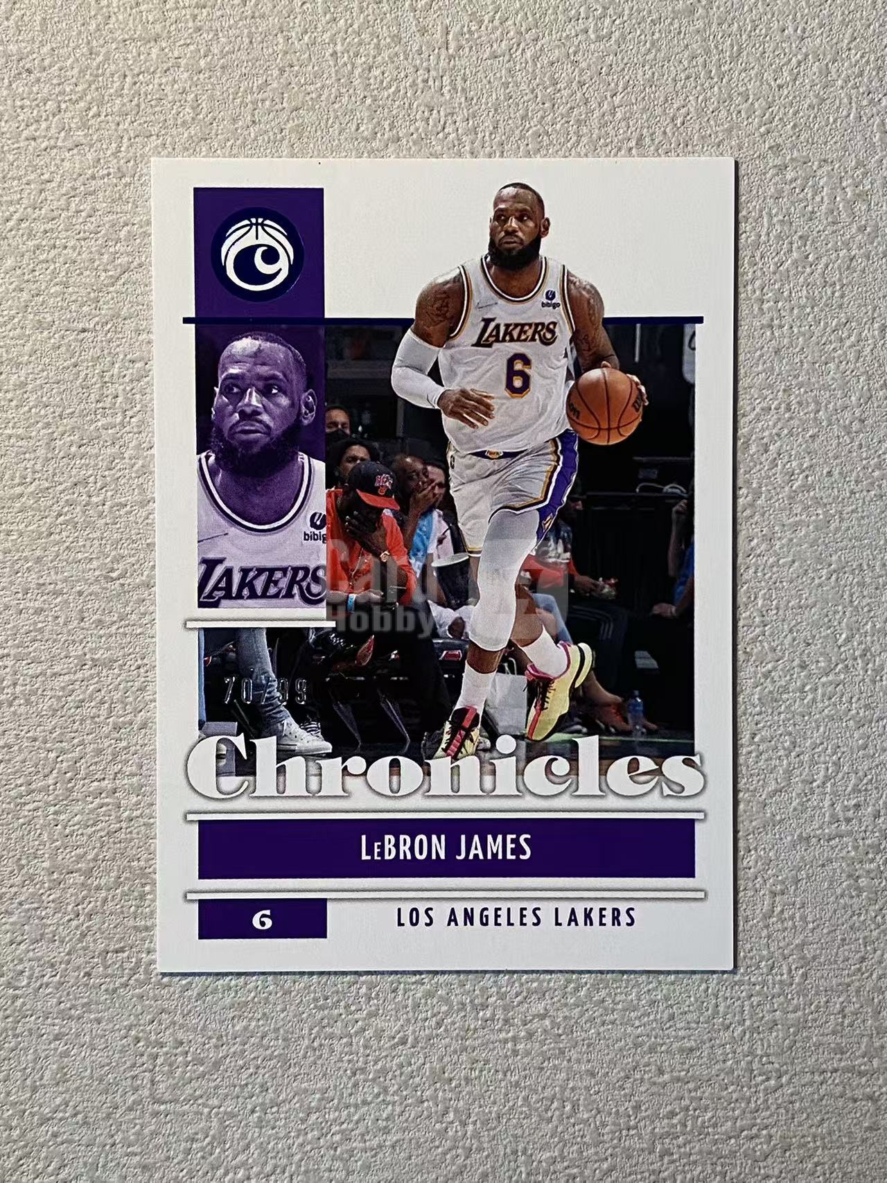 2021-22 Panini Chronicles LeBron James 编年史 湖人 勒布朗 詹姆斯 老詹 /99编 经典选图 收藏必备