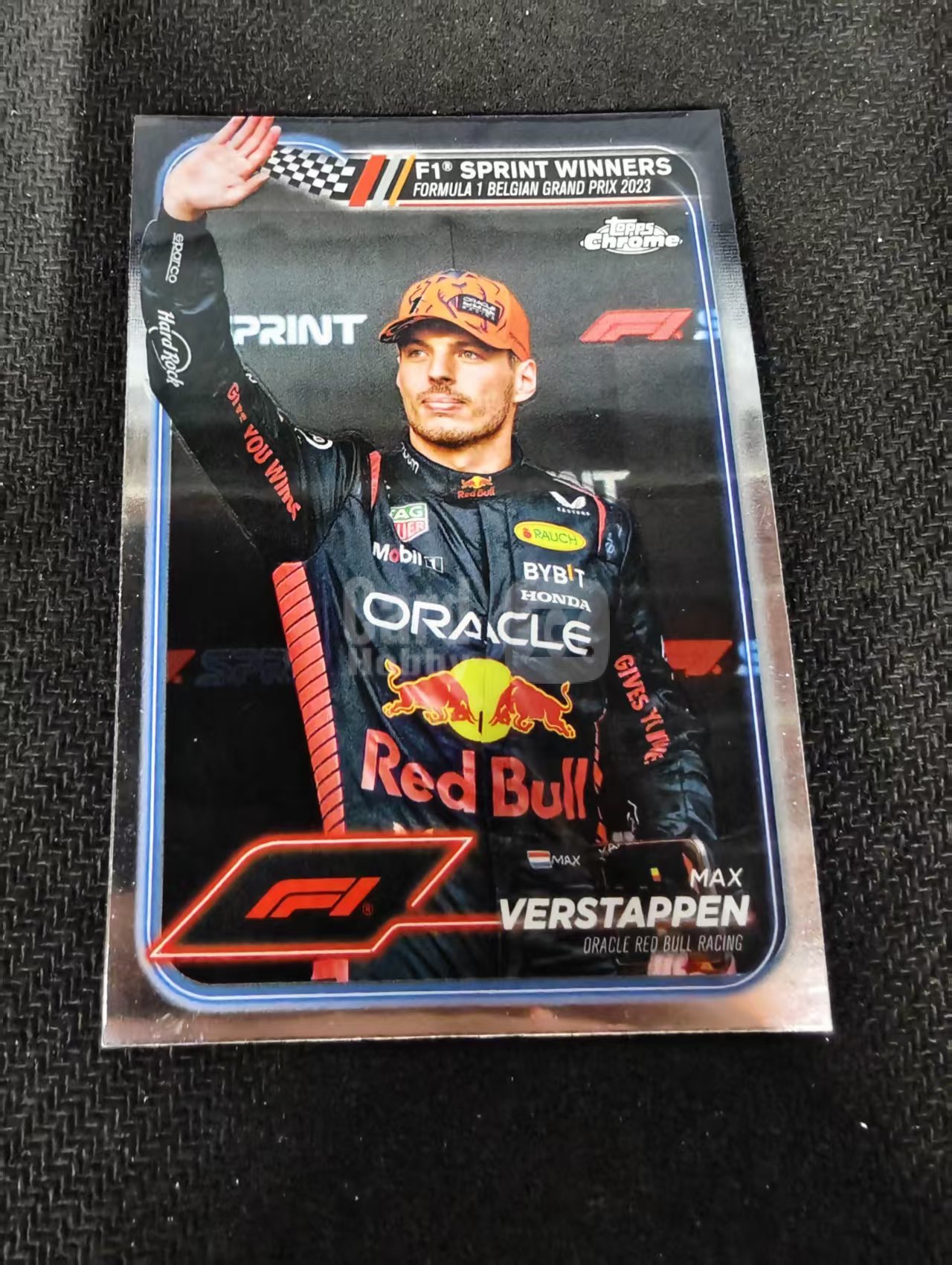 2024 Topps Chrome F1 Max Verstappen 维斯塔潘 红牛 划痕 边角瑕疵 #150