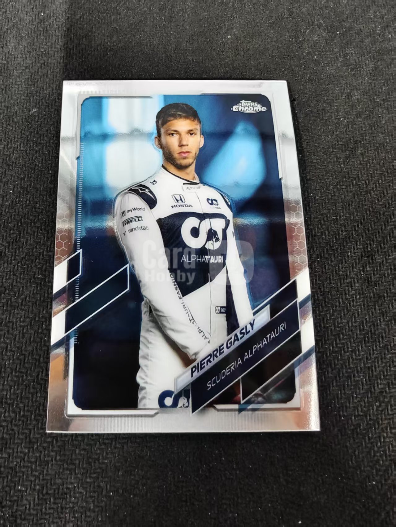 2021 Topps Chrome Pierre Gasly F1 皮埃尔 加斯利 划痕 边角瑕疵 #13
