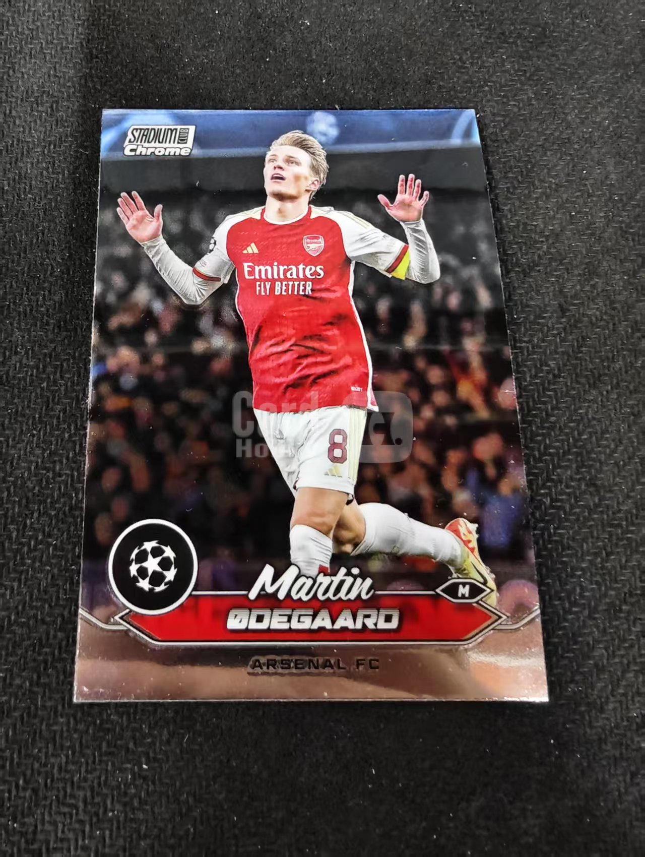 【可合并,不累计】2024 Topps Stadium Club Chrome Martin Odegaard 厄德高 阿森纳 竞技场 欧冠 不保卡品 介意勿拍 #8