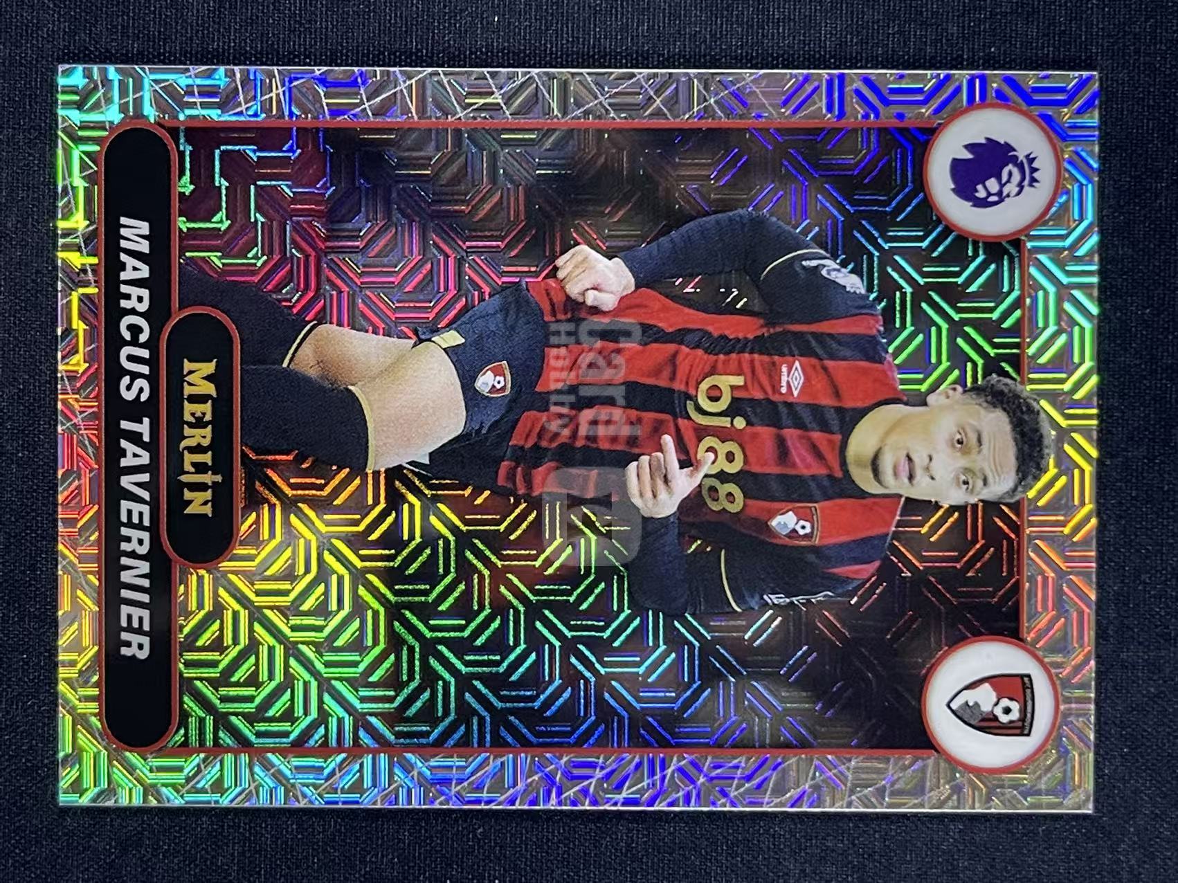 2026 Topps Premier Merlin James Tavernier #3 塔夫尼尔 Bournemouth伯恩茅斯 Mojo折 折射   卡品如图