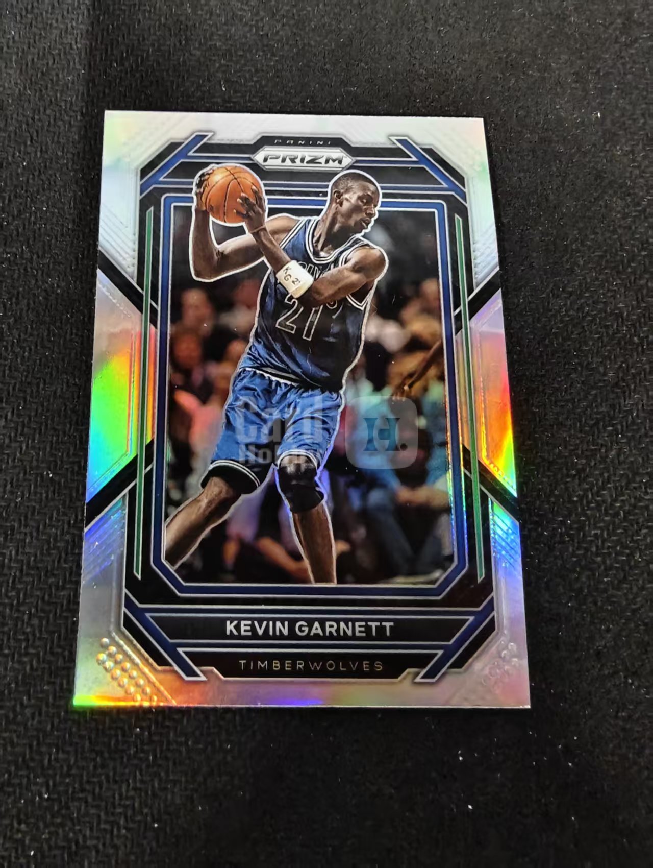 2022-23 Panini Prizm Kevin Garnett 凯文 加内特 森林狼 银折 PZ 划痕 边角瑕疵 #282
