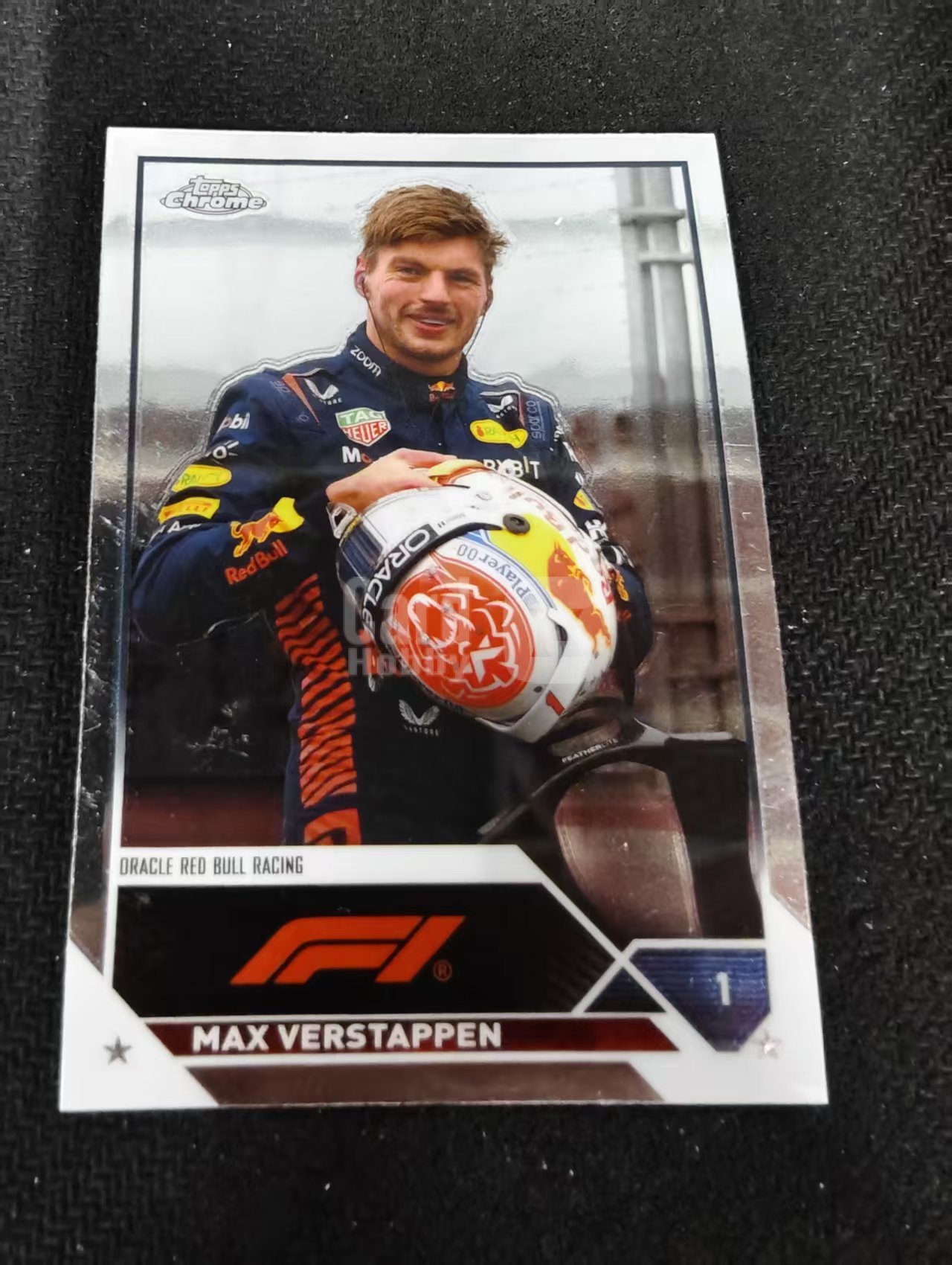 2023 Topps Chrome F1 Max Verstappen 维斯塔潘 红牛 划痕 边角瑕疵 #2