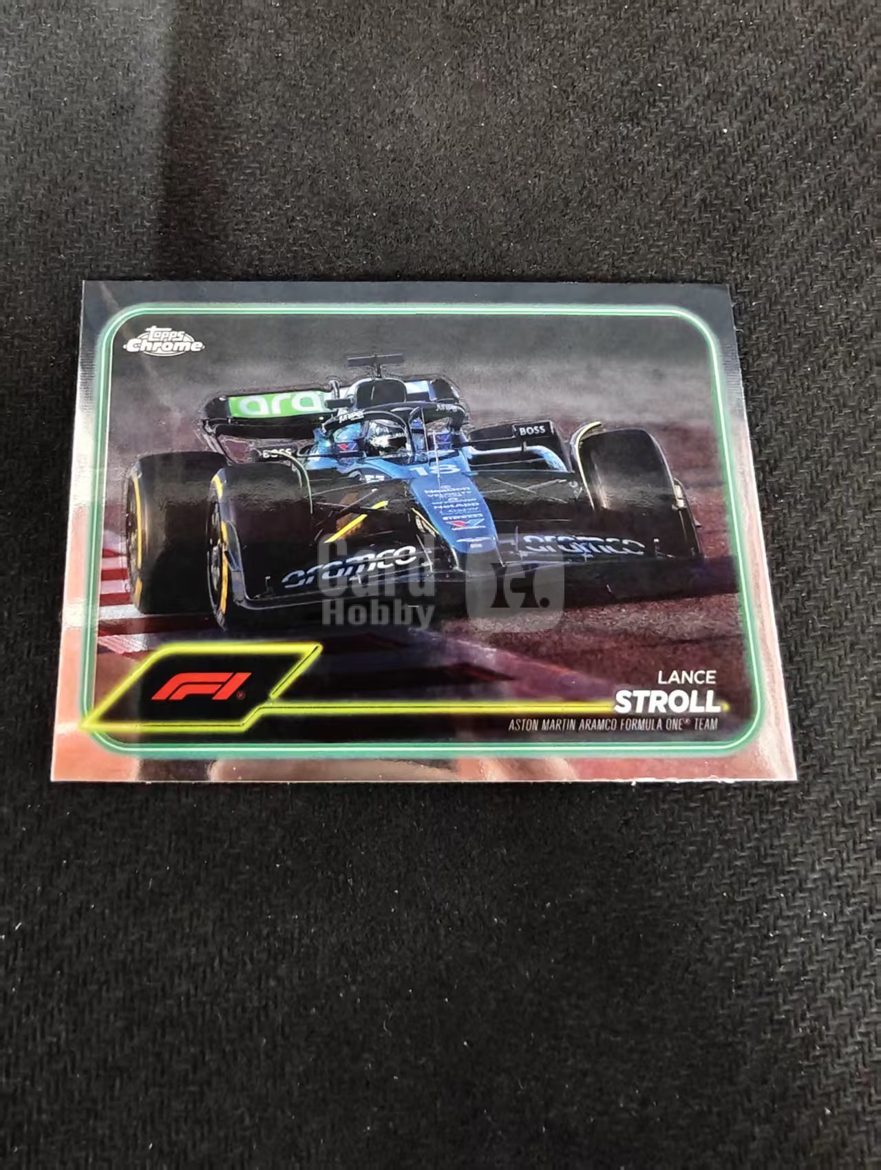 2024 Topps Chrome F1 Lance Stroll 阿斯顿马丁车队 兰斯 斯特罗尔 划痕 边角瑕疵 #84