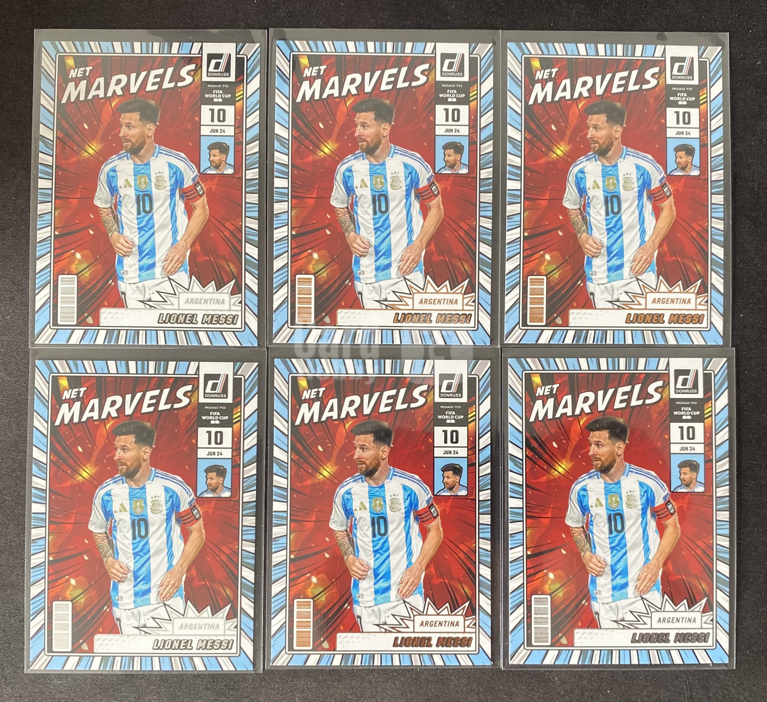 2025-26 Panini Donruss Lionel Messi 【来拆波卡】杜蕾斯 阿根廷 球王 梅西 漫威特卡 base jwcw