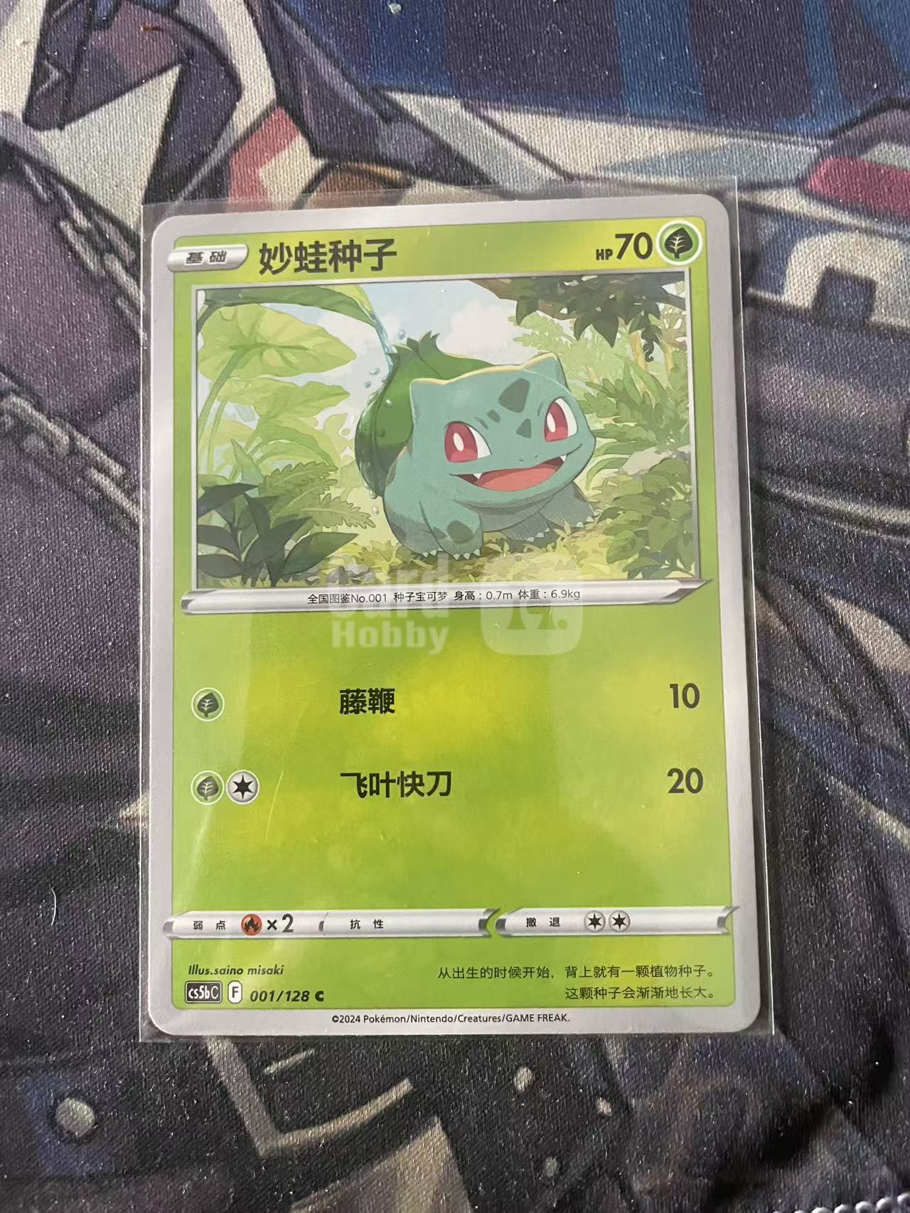 2024 Pokemon TCG 1 妙蛙种子 chs 宝可梦 简中 木水拍卖 204