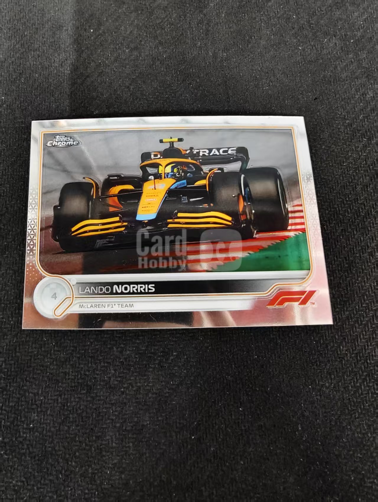 2022 Topps Chrome F1 Lando Norris 兰多 诺里斯 迈凯伦车队 划痕 边角瑕疵 #35