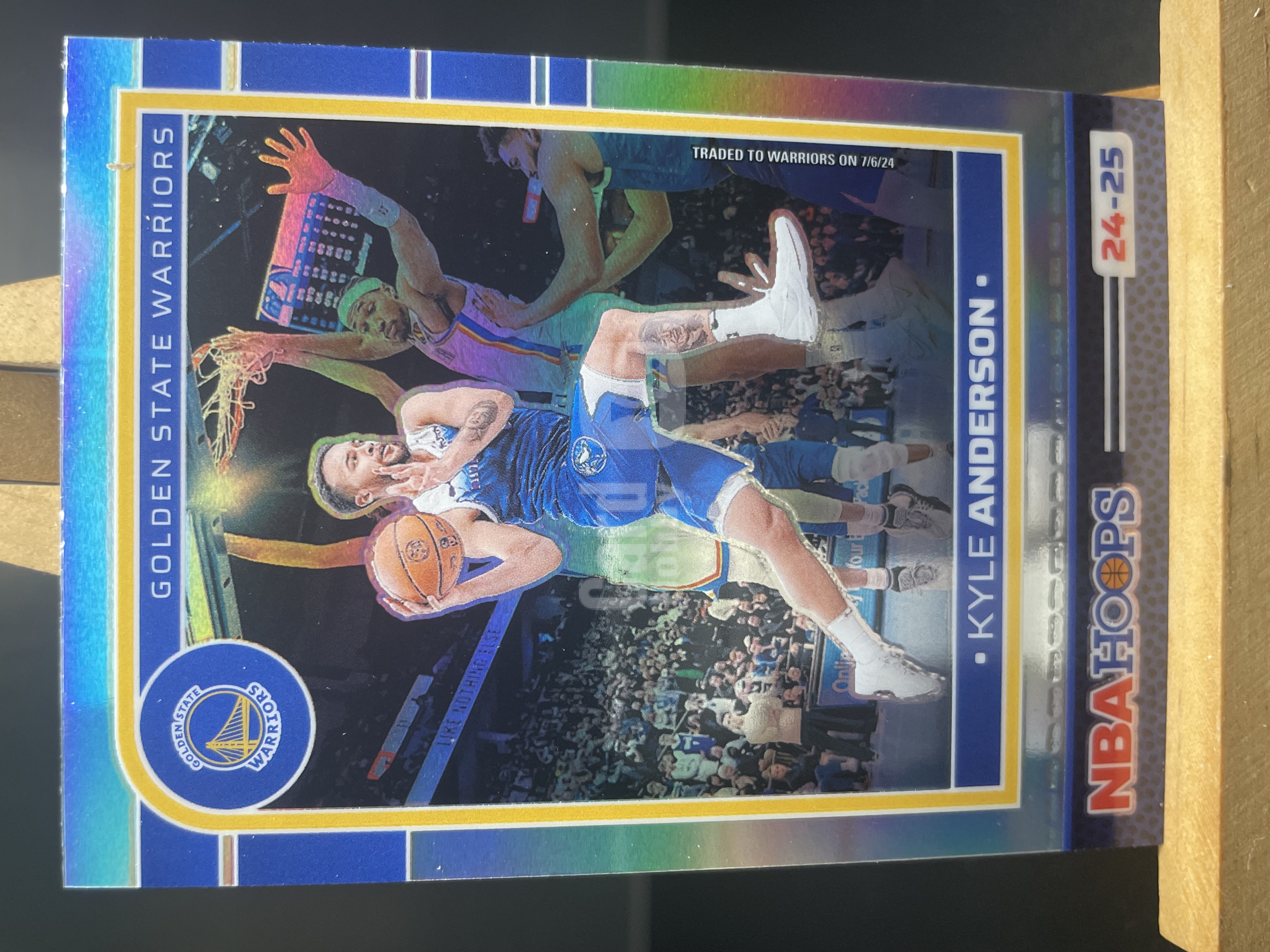 (A5) 2024-25 PANINI HOOPS 银折  李凯尔  勇士   近期大热球星 收藏凑套必备  卡品如图 ！！！