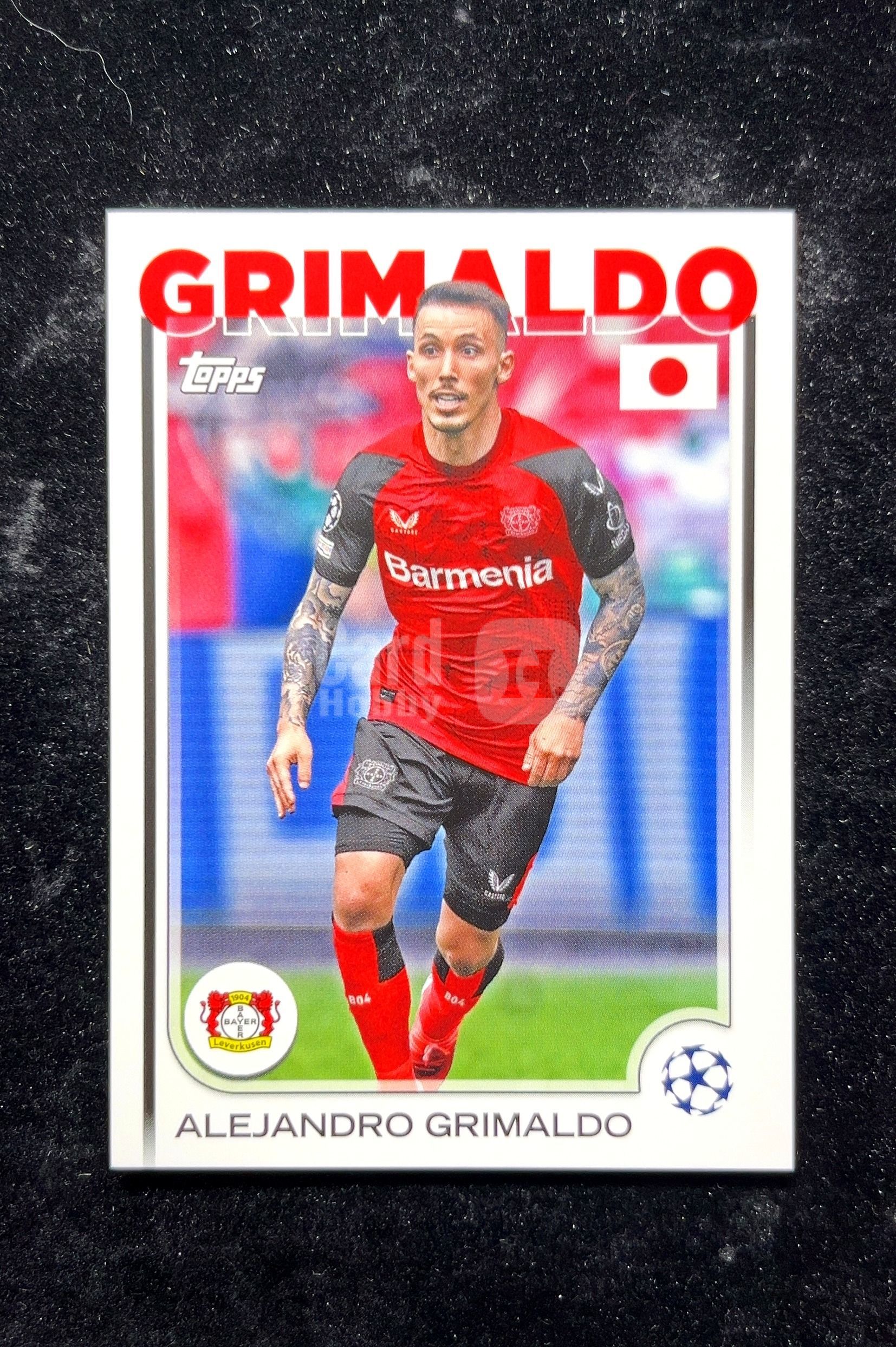 【小白1%代卖】2025 Topps ALEJANDRO GRIMALDO 亚历杭德罗·格里马尔多 卡品如图 高价值 #3 BAYER 04 LEVERKUSEN 拜耳勒沃库森 0629