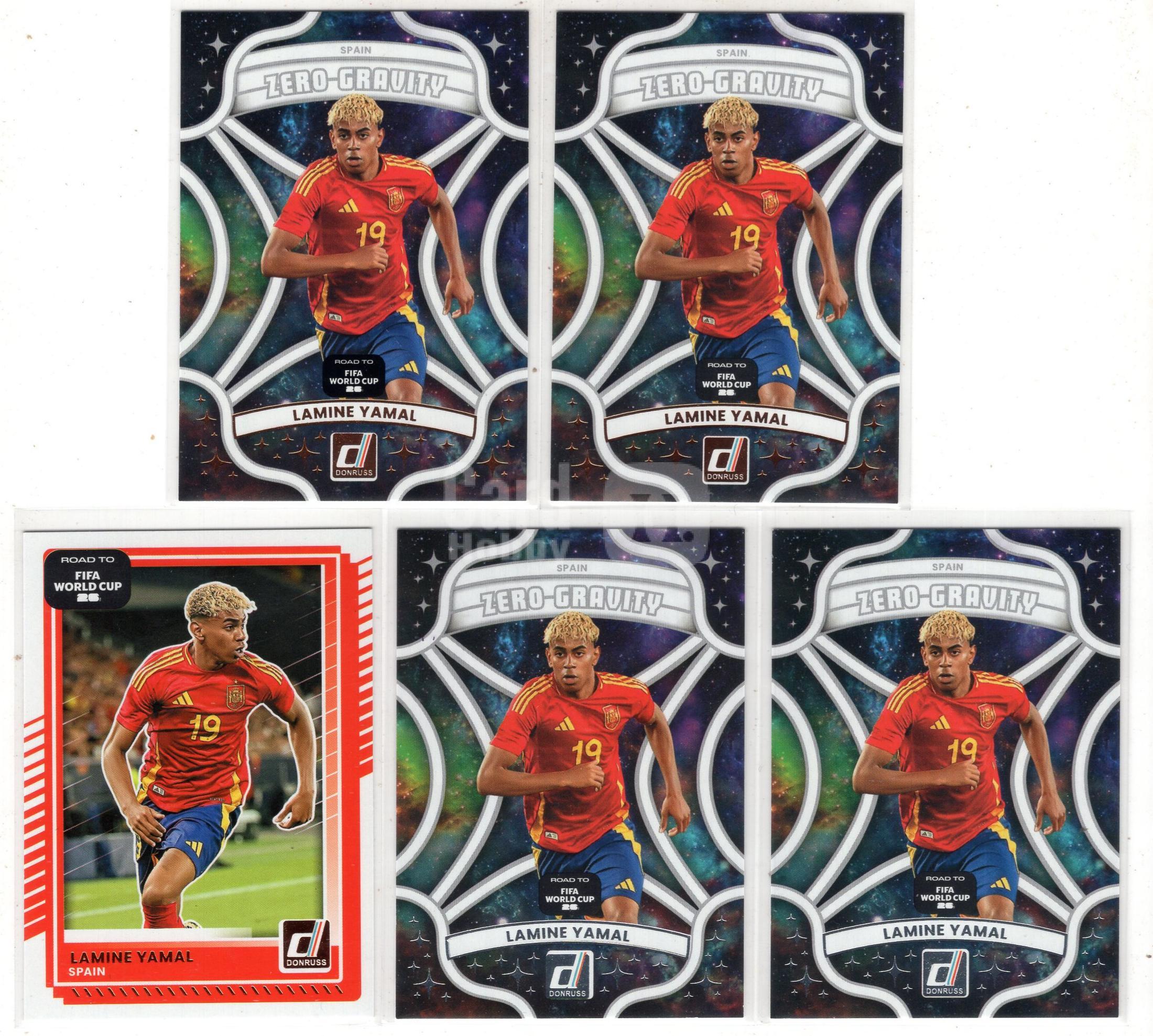2025-26 Panini Donruss Lamine Yamal 【来拆波卡】杜蕾斯 西班牙 拉明 亚马尔 base 特卡 jjdk