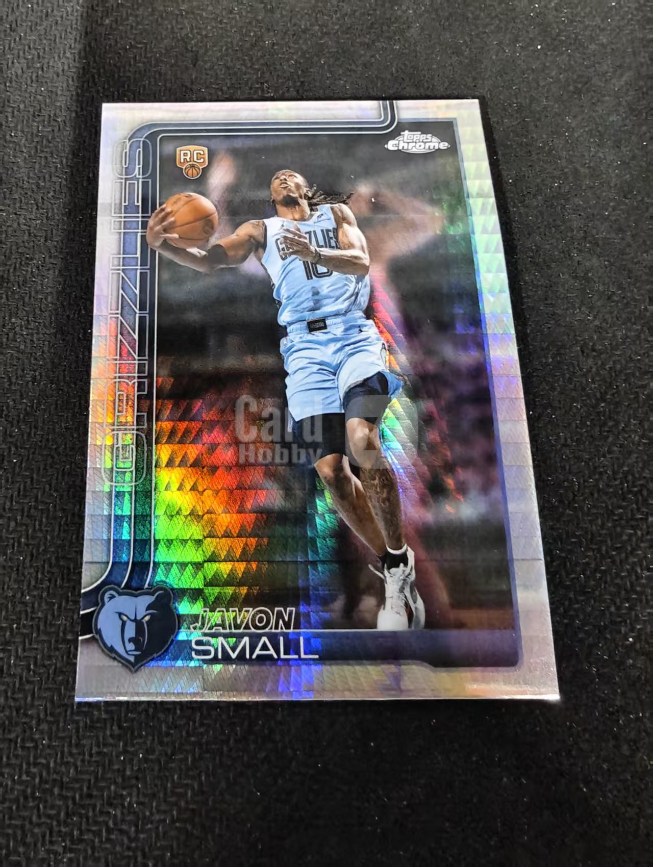 2026 Topps Chrome Updates Javon Small RC 灰熊 新秀 贾冯 斯莫尔 hyper折 瑕疵如图