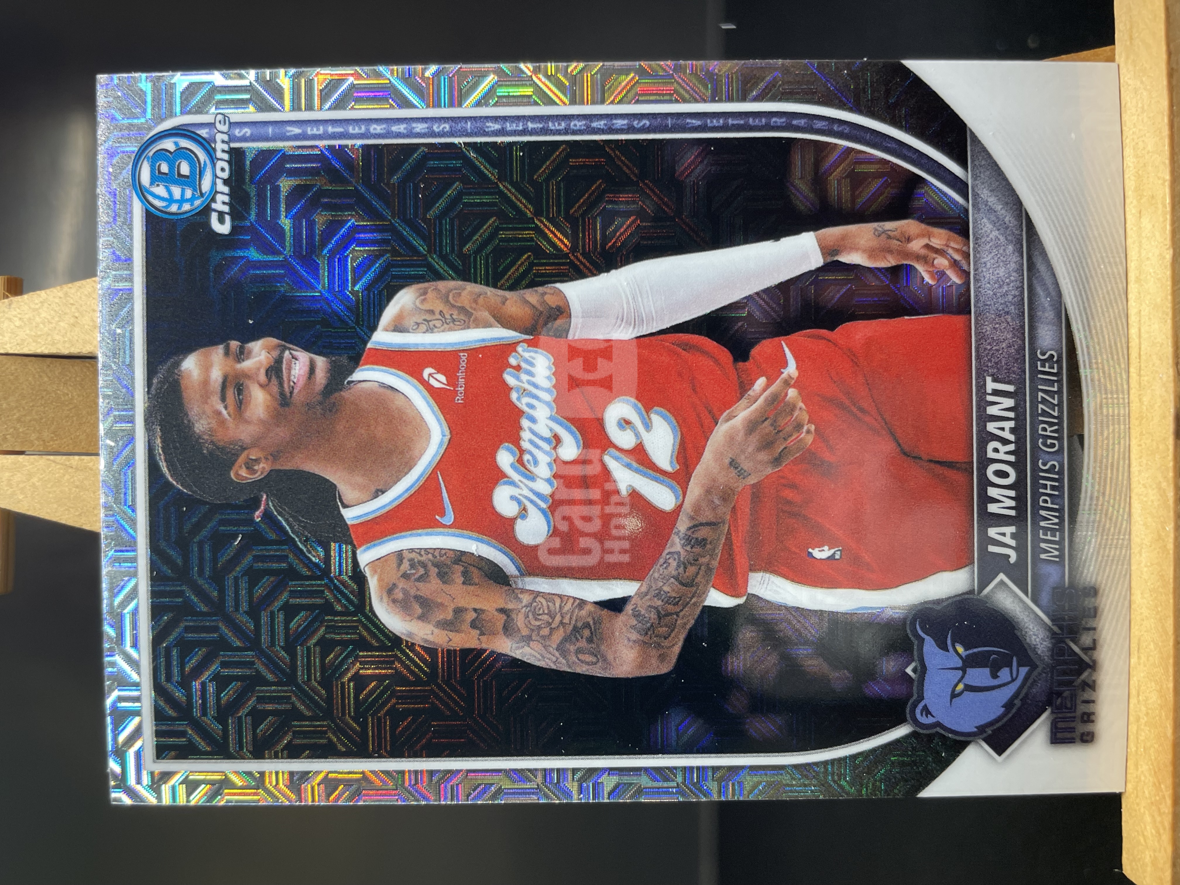 (A8) 2025 TOPPS MOJO折 莫兰特 灰熊 近期大热球星 收藏凑套必备 卡品如图 !!!