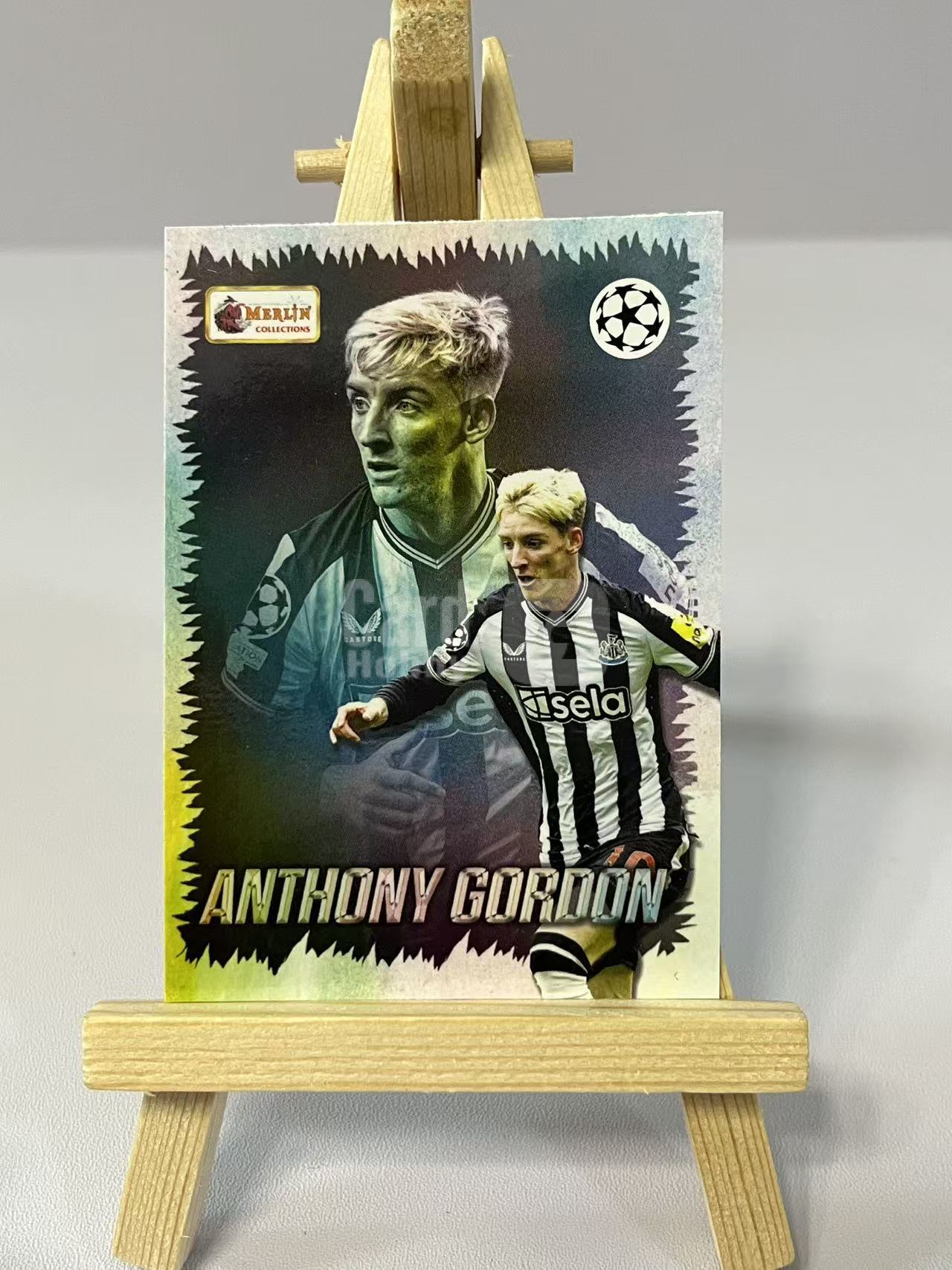 2023 Topps UEFA anthony gordon 安东尼 戈登 纽卡斯尔联 梅林 欧冠 实卡精美 卡品如图 LZ5