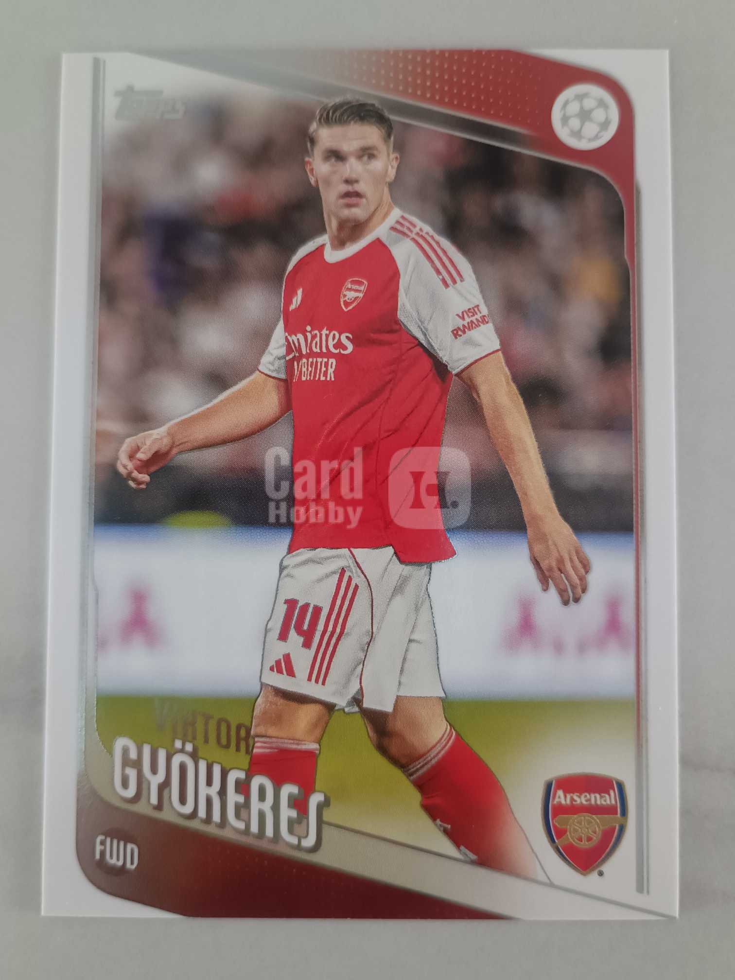 2026 Topps UEFA Champions League Viktor Gyokeres 【接代拍】欧战UCC base纸卡 维克托·哲凯赖什 瑞典🇸🇪 阿森纳 布莱顿 葡萄牙体育 队迷人迷