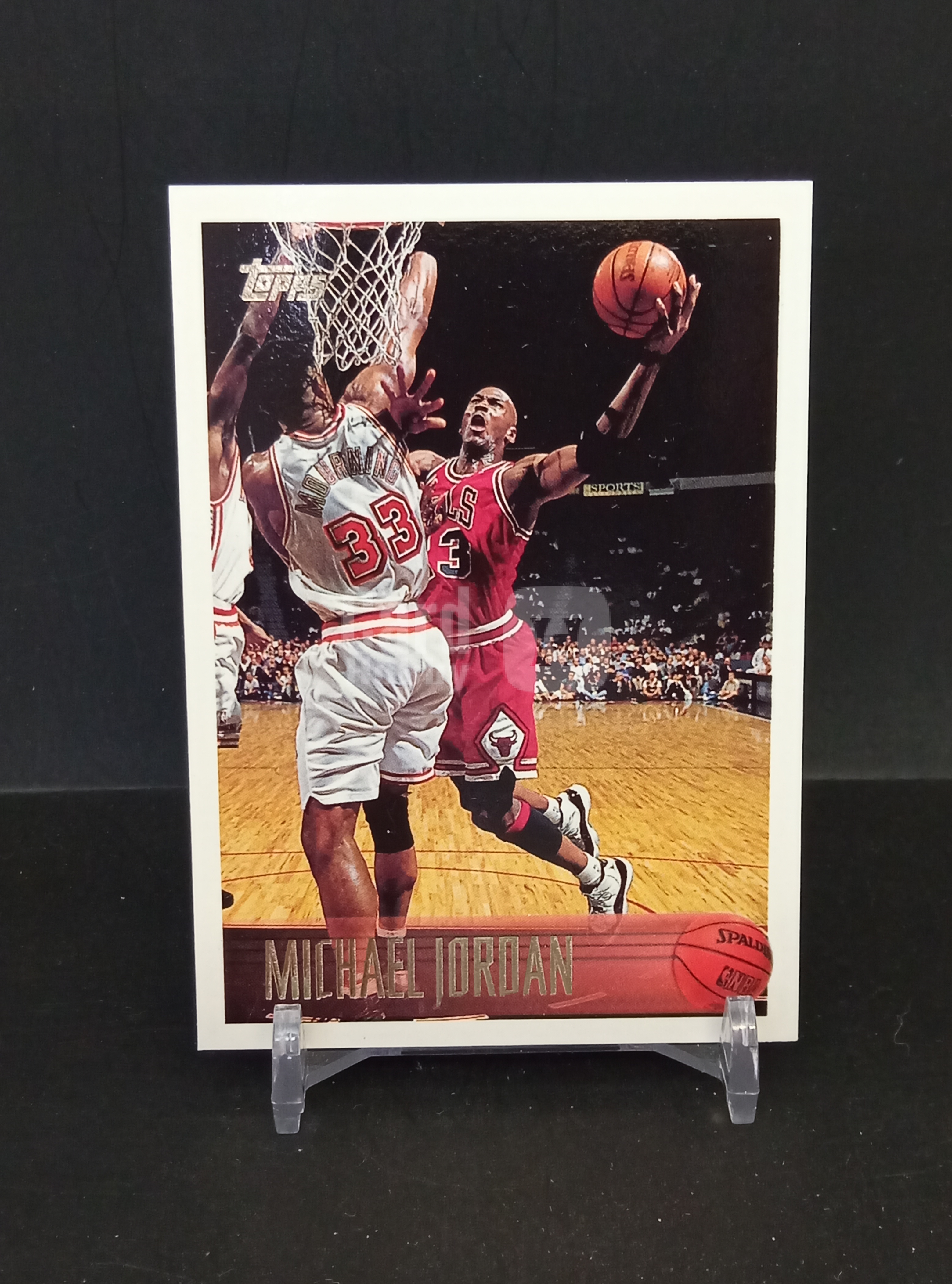 【DC拍卖】7.19 迈克尔乔丹 Michael Jordan Topps 经典 Base 老球星卡 公牛飞人正面实战图背面生涯数据卡 单张实拍 139 号