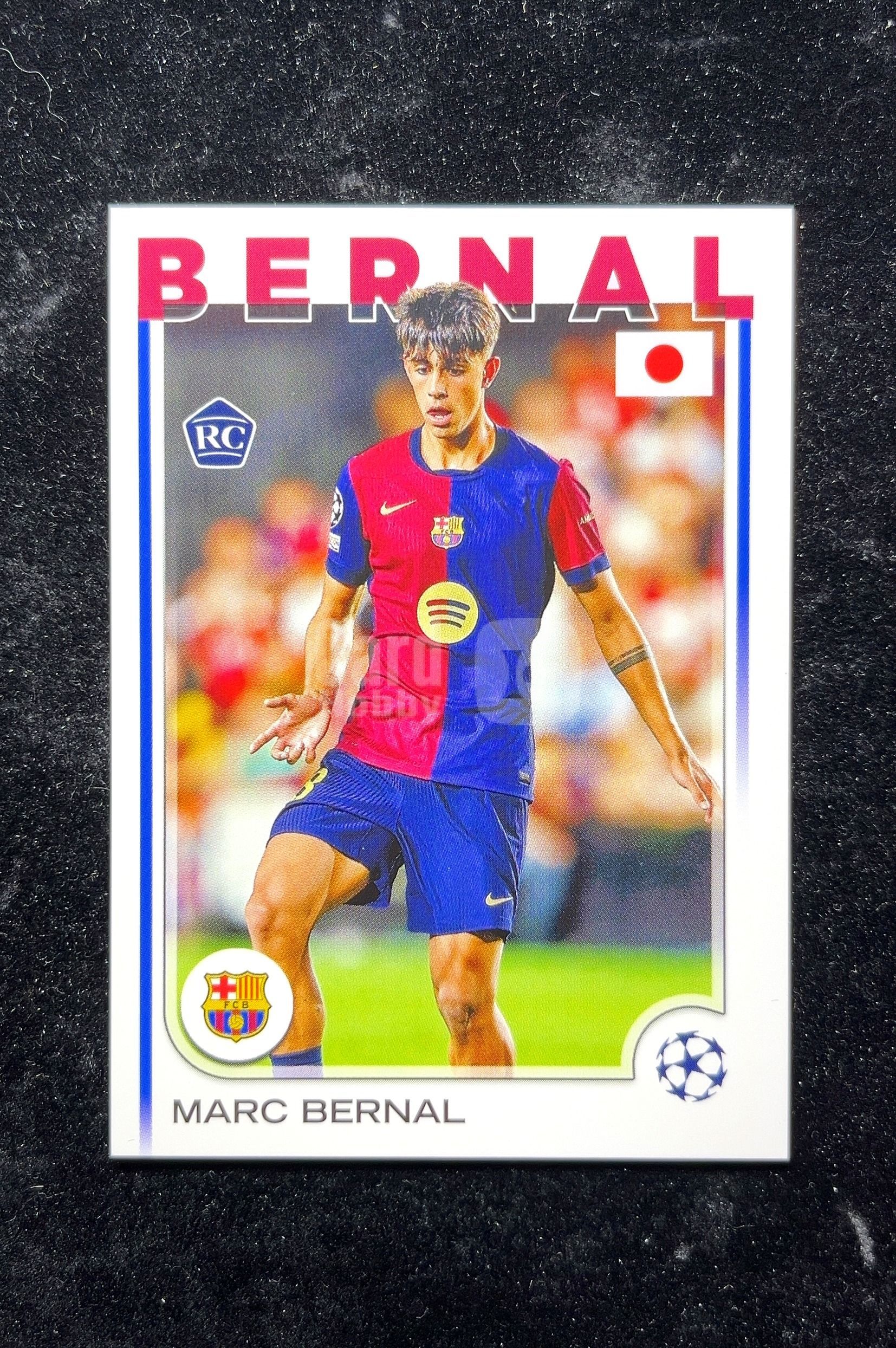 【小白1%代卖】2025 Topps Marc Bernal 马克·贝尔纳尔 新秀 RC 卡品如图 高价值 #39 FC BARCELONA 巴塞罗那足球俱乐部 0629