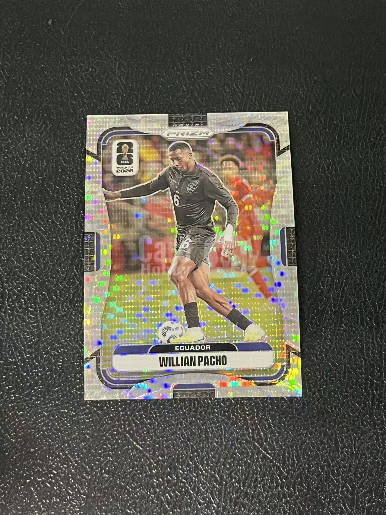 2026 Panini World Cup Prizm willian pacho 威廉 帕乔 脉冲折 厄瓜多尔 世界杯 银折 实卡精美 卡品如图 LA-5