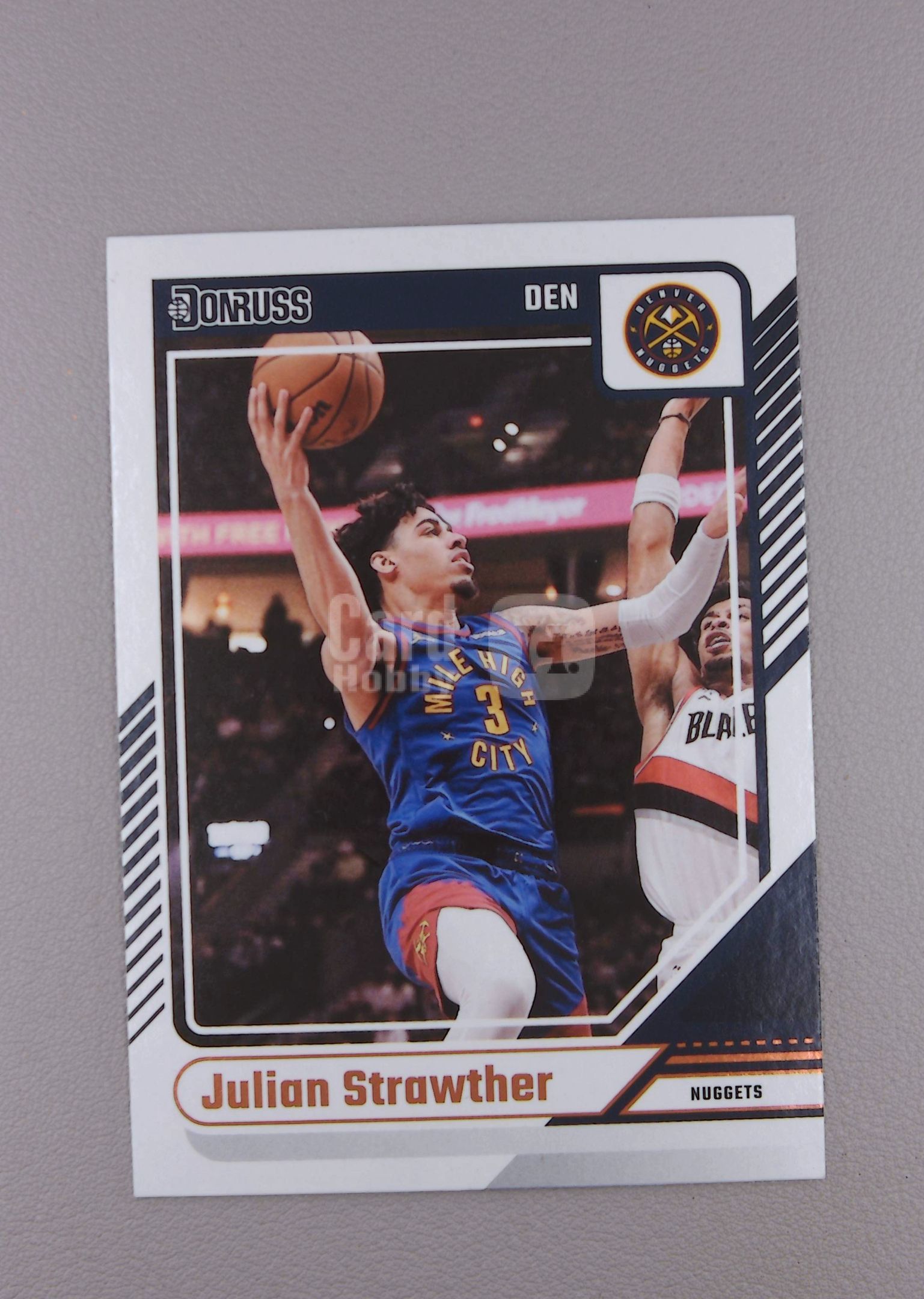 2024-25 Panini Donruss Julian Strawther 朱利安 斯特劳瑟 掘金  卡品如图 LIJUN162 077【卡拉汉卡牌拍卖】