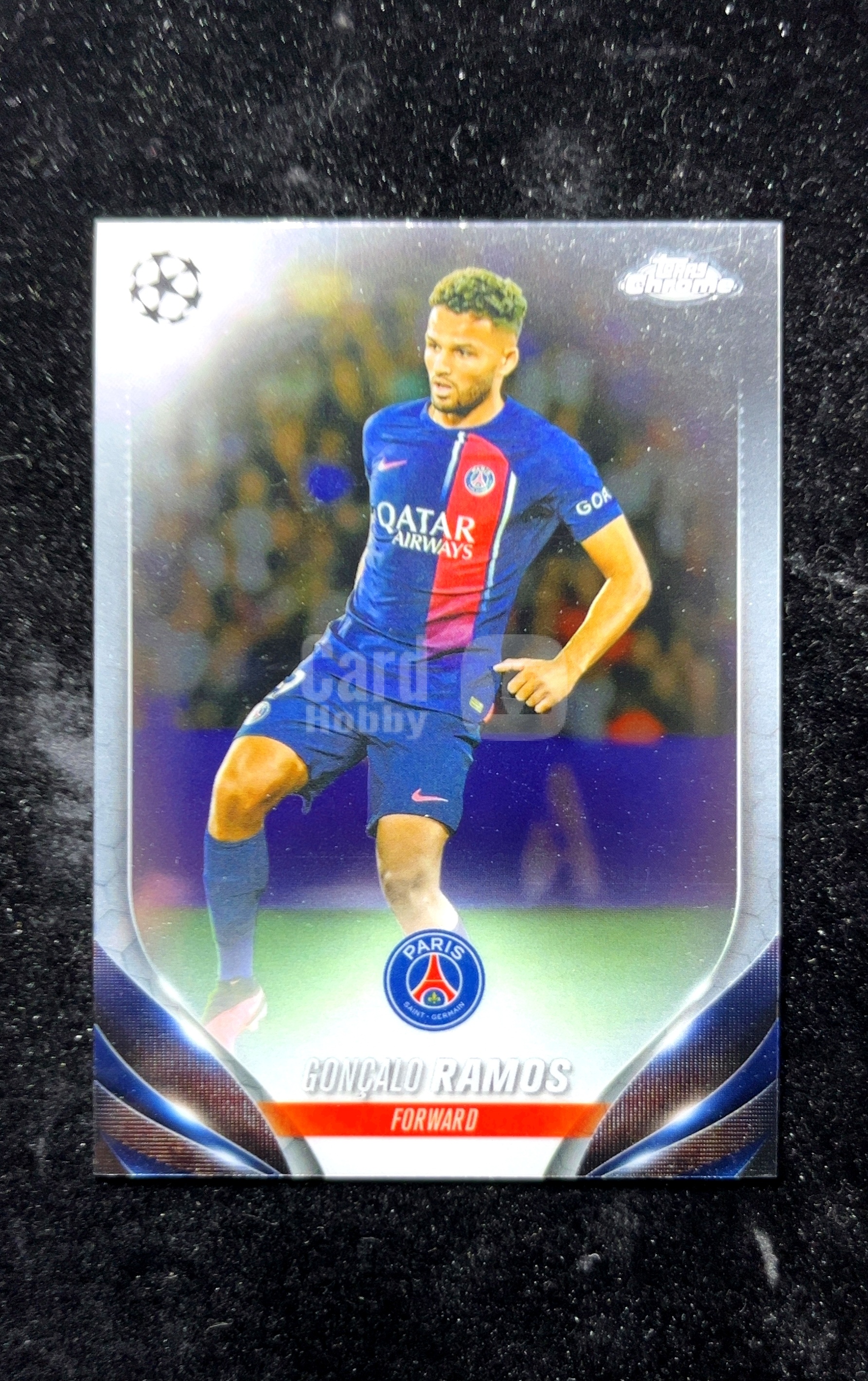 【小白1%代卖】2024 Topps Chrome GONCALO RAMOS 贡萨洛·拉莫斯 卡品如图 高价值 #96 PARIS SAINT-GERMAIN 巴黎圣日耳曼 0623