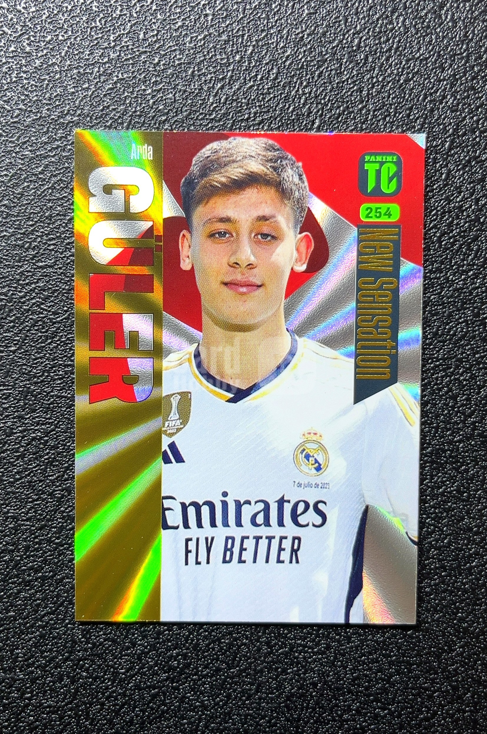 【岛屿拍卖】2022 Panini New Sensation New Sensation 新秀 Arda Güler 阿尔达·居勒 银折 折射 新秀 RC 卡品如图 高价值 0005#477