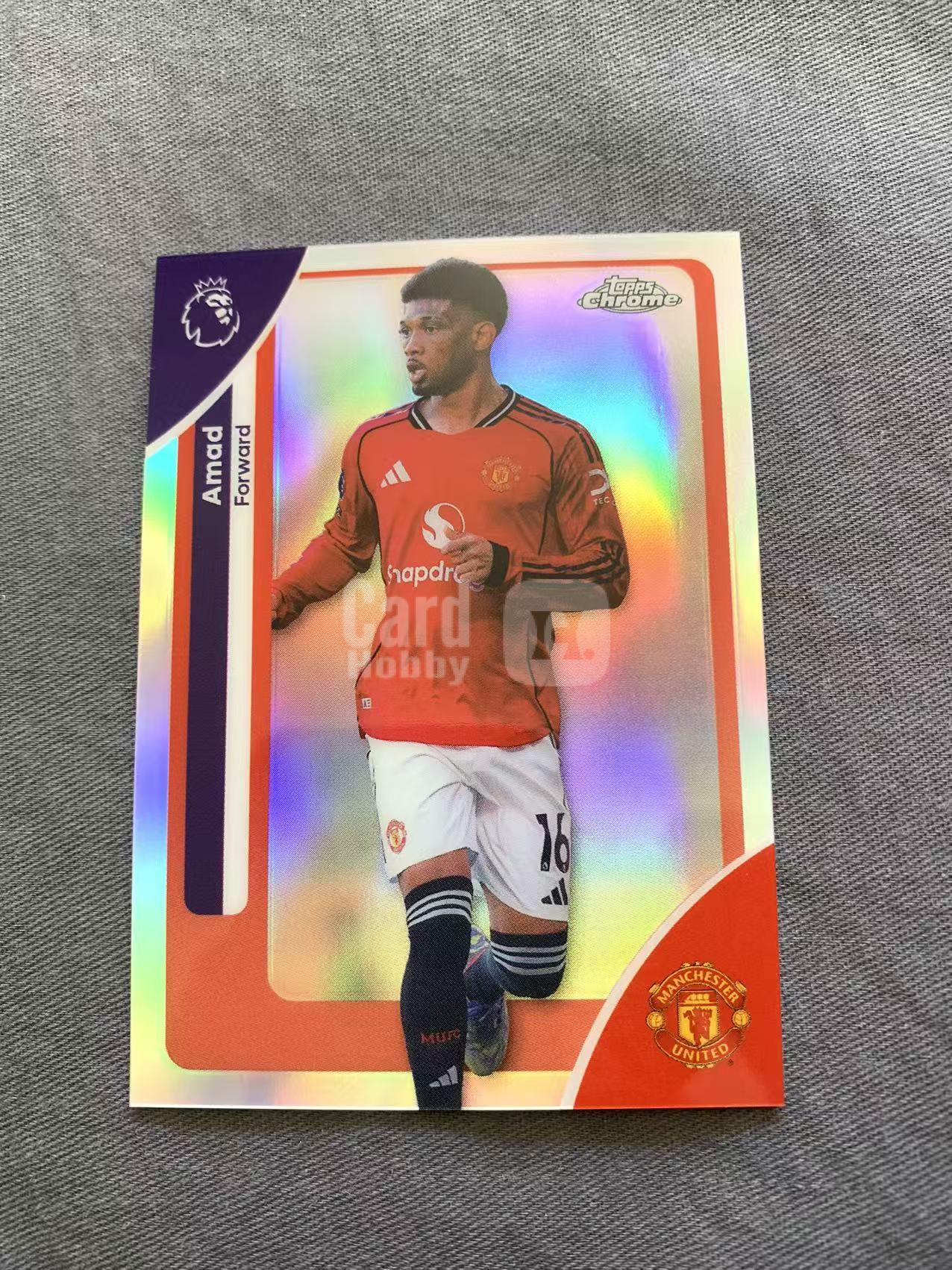 2026 Topps Chrome Amad Diallo 英超 元年 TC 阿马德·迪亚洛 曼联 科特迪瓦 银折 折射 维稳